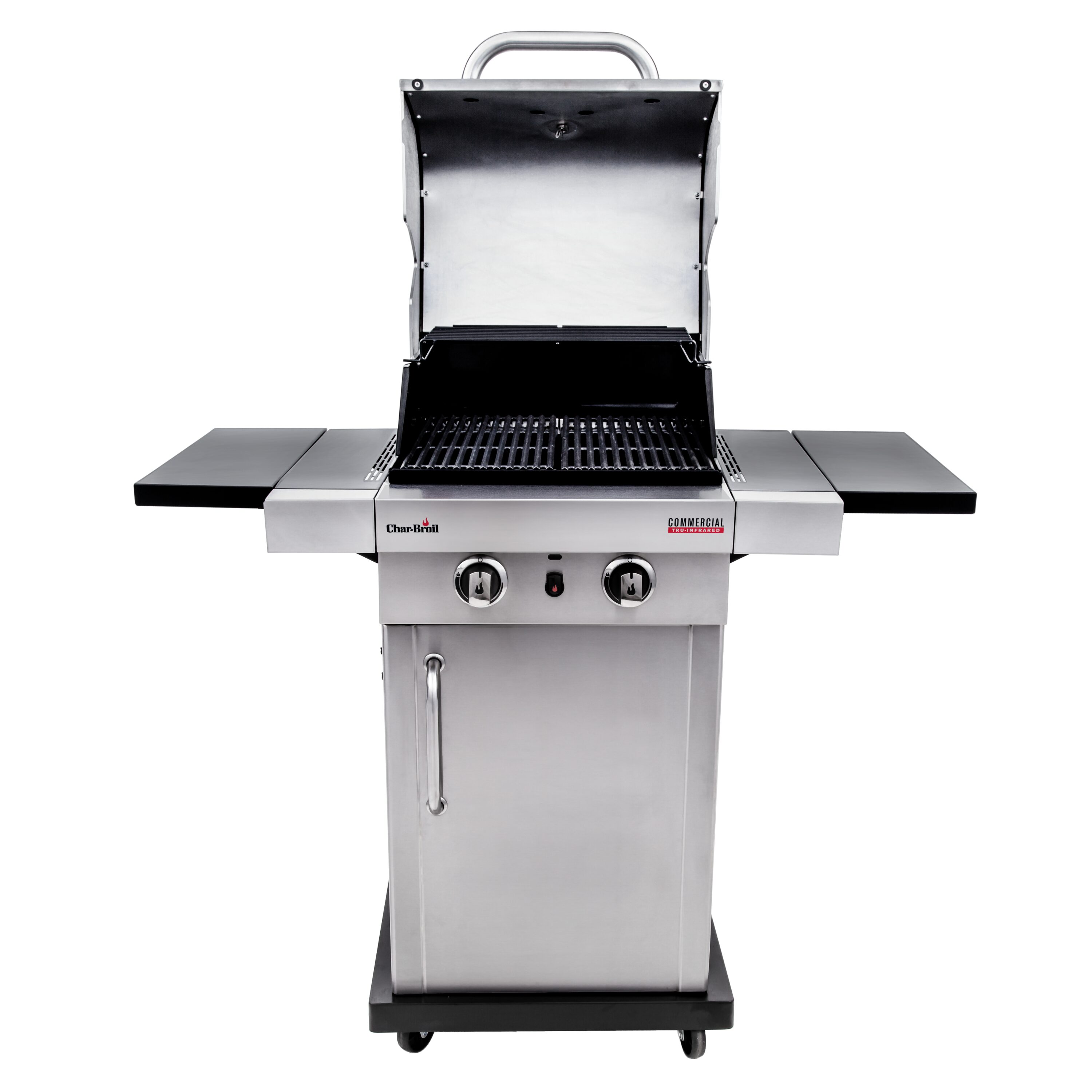 Char Broil Commercial Series Stainless 2 Burner Liquid Propane and