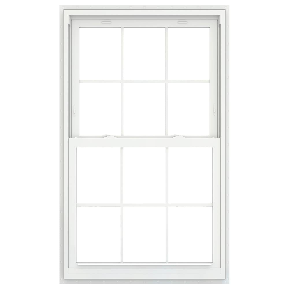 JELD-WEN V-2500 31.5-in x 53.5-in x 2.905-in Jamb Vinyl New ...