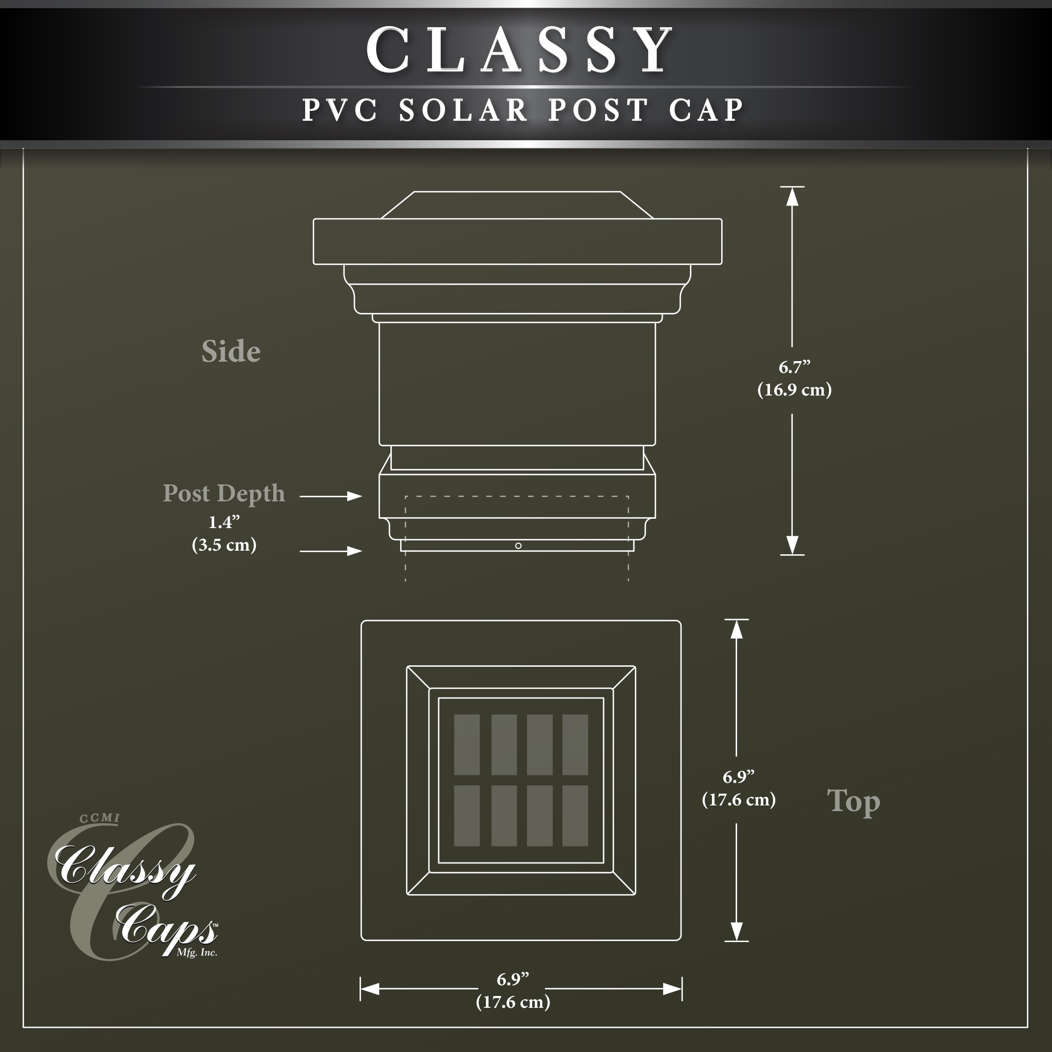 Classy Caps SL074T Deck-Lights - View #8