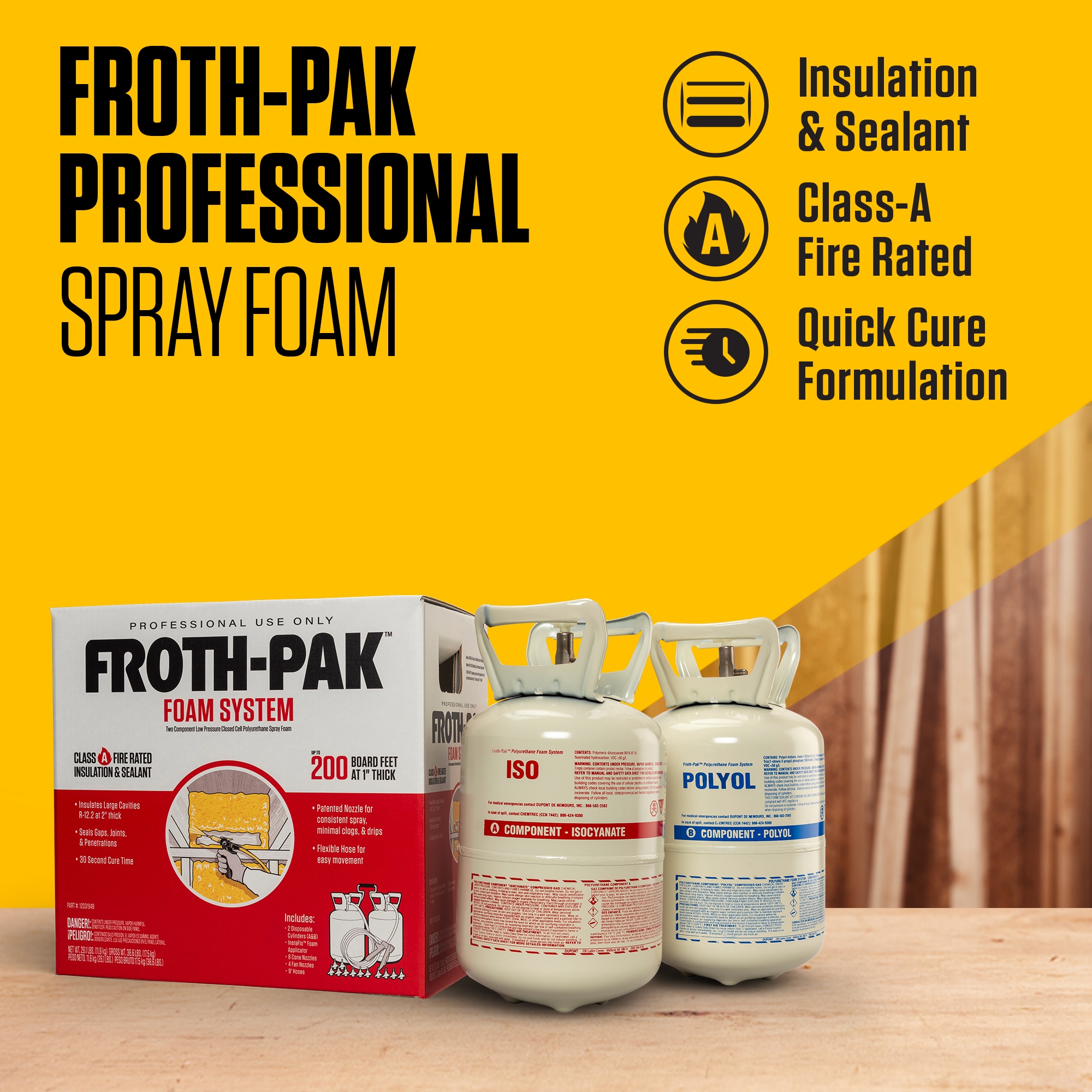 Froth-Pak 12031949 Canned-Foam - View #3