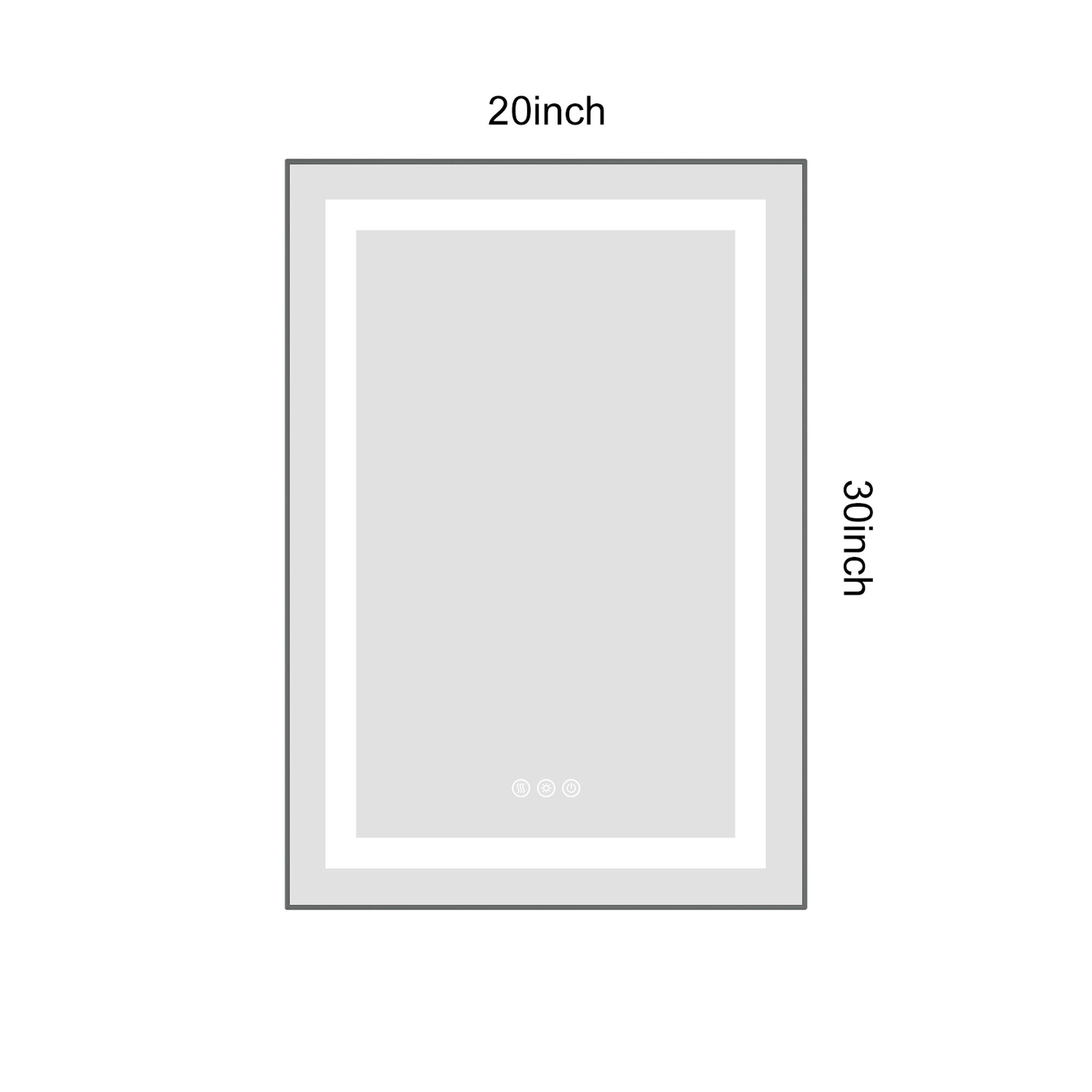Misopily LMS0226M62 Framed-Bath-Mirrors - View #5