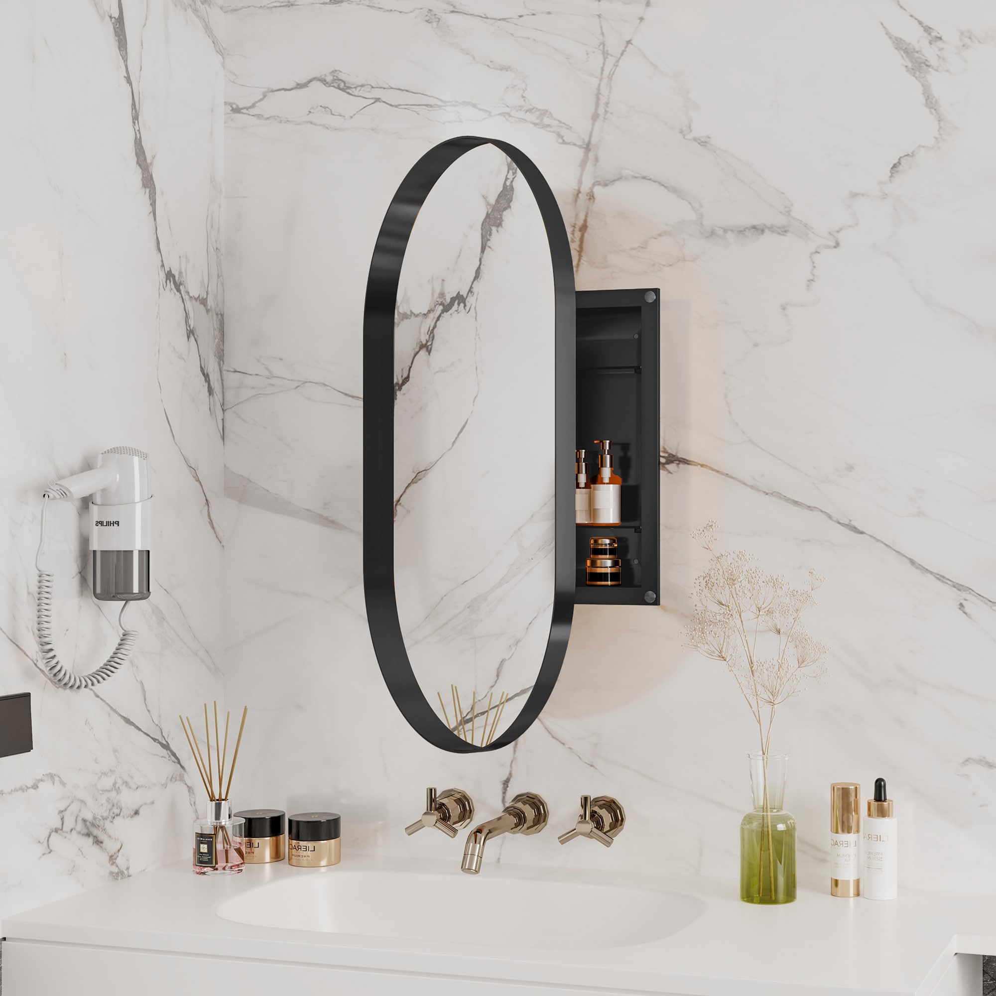 Bybafun YD5200001 Bathroom-Medicine-Cabinets - View #2