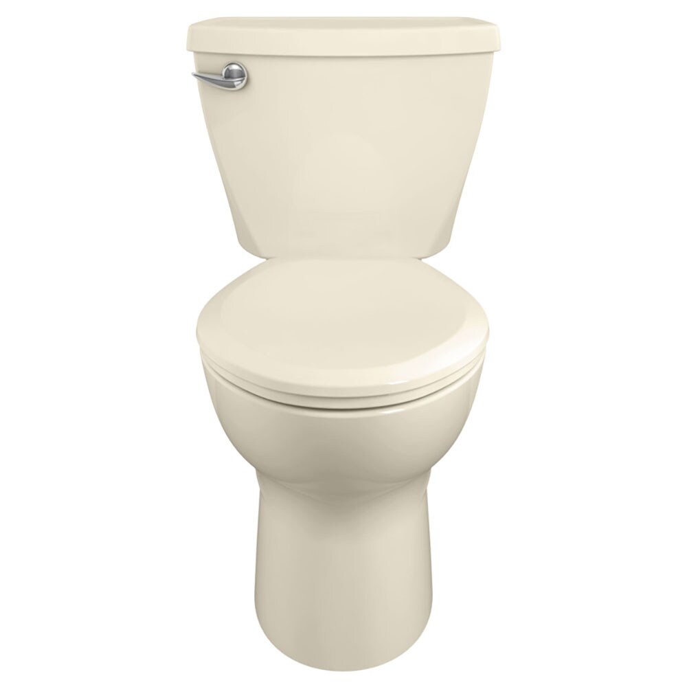 American Standard 270CB101.021 Cadet 3 Bone Elongated Standard Height 2-piece WaterSense Toilet 10-in Rough-In 1.28-GPF