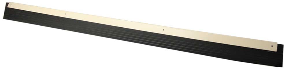Gatehouse WG1708 3-ft x 1-in x 1/8-in Almond Aluminum/Vinyl Door Weatherstrip