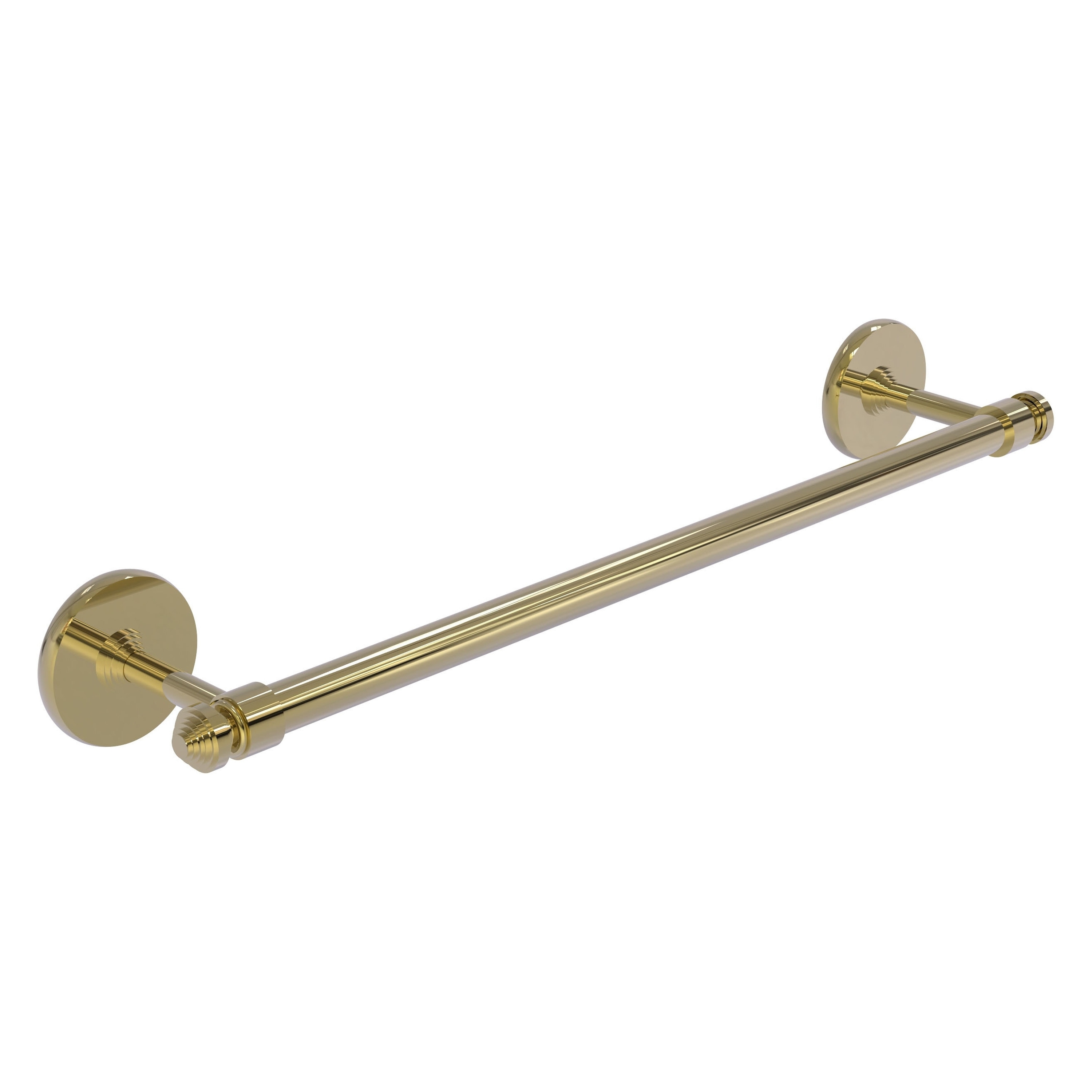 Allied Brass SB-41/30-UNL Southbeach 30-in Unlacquered Brass Wall mount Single Towel Bar