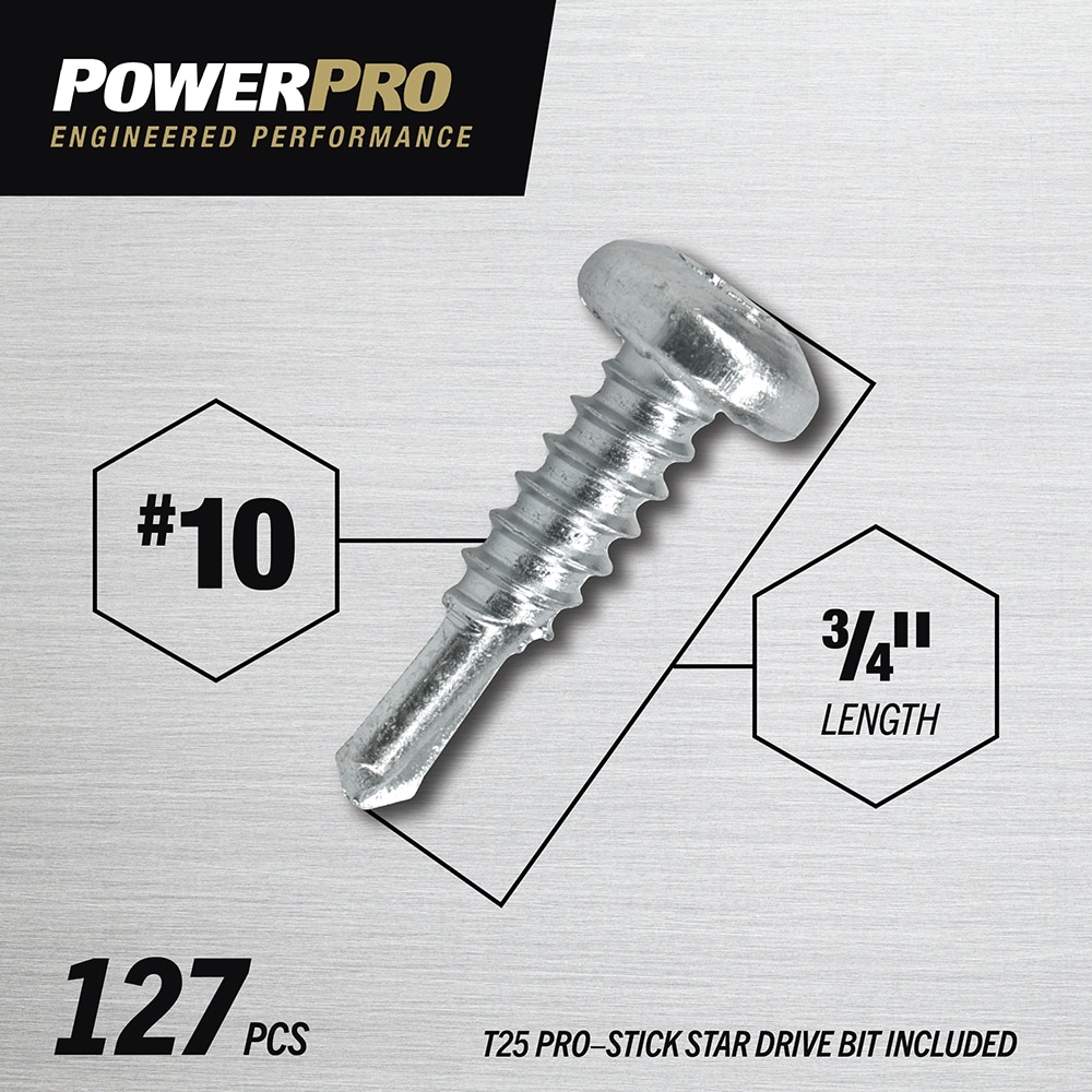 Power Pro 116118 Cement-Board-Screws - View #3