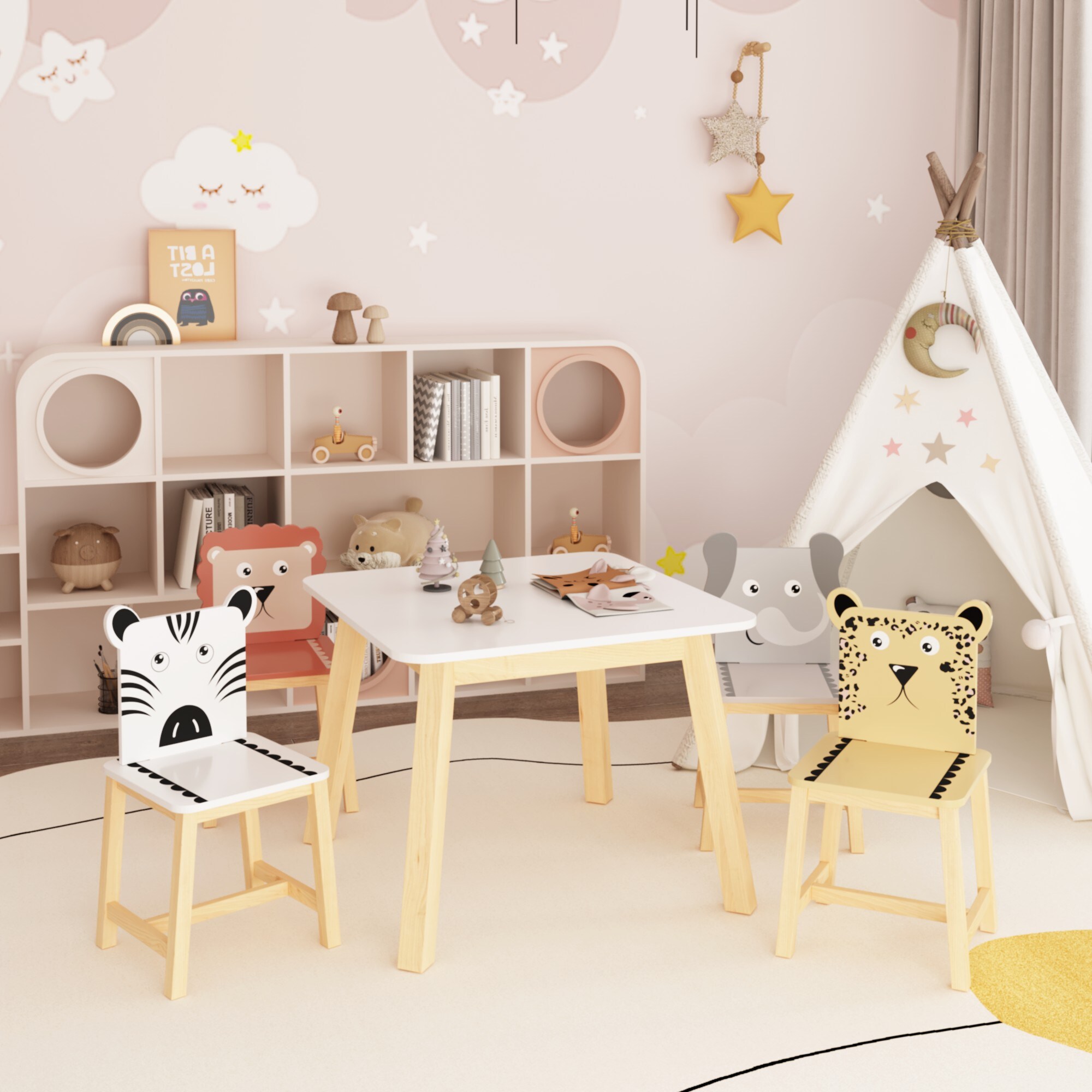 ToolCat LDSG-108-WS Kids-Play-Tables - View #11
