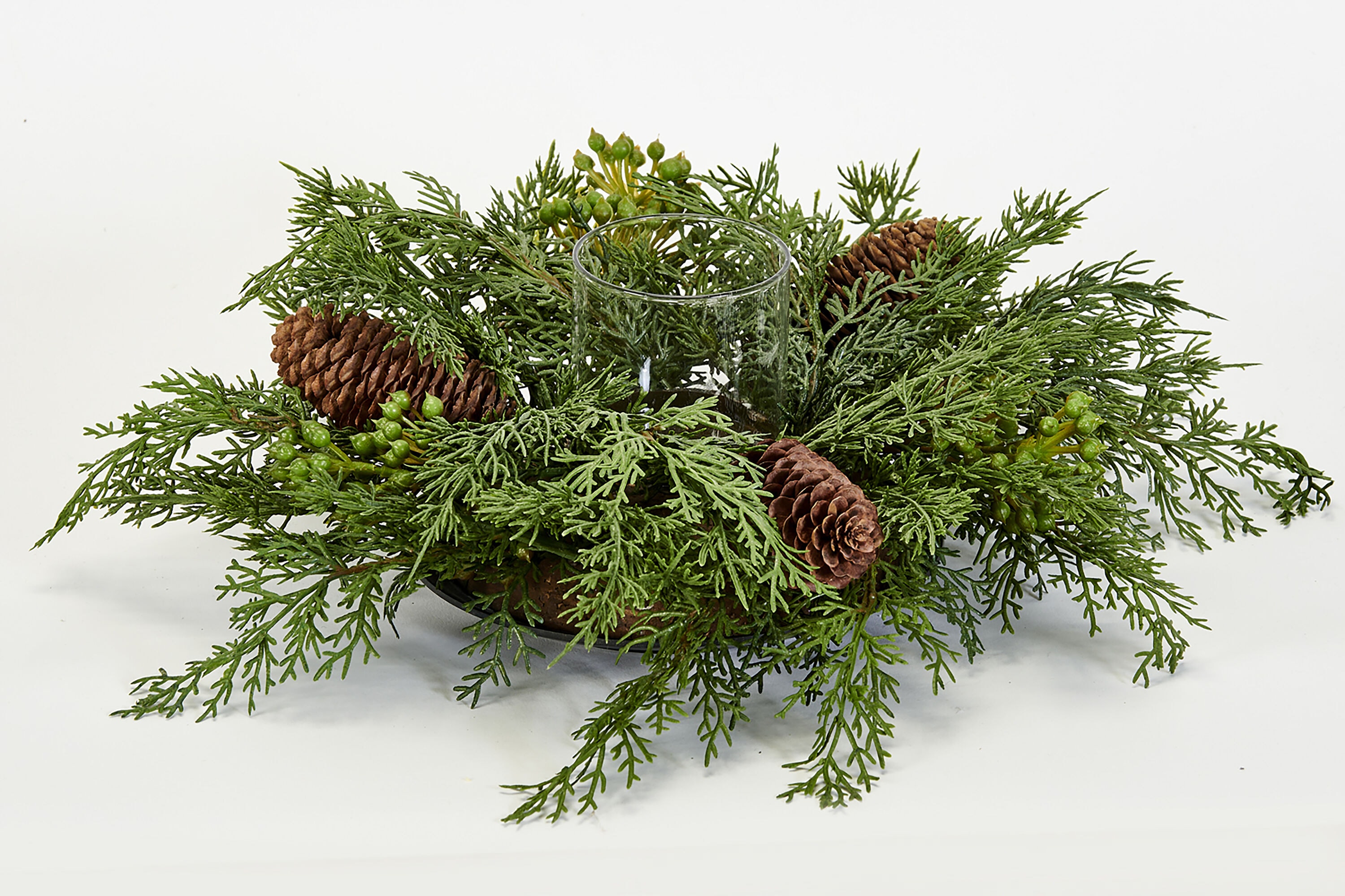 Worth Imports 15-in Candle Floral Arrangement #12032