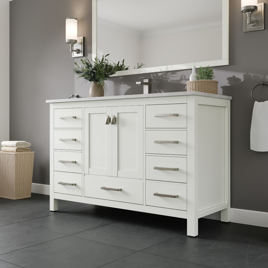 Eviva TVN414-48X18WH Bath-Vanity-Combo - View #3