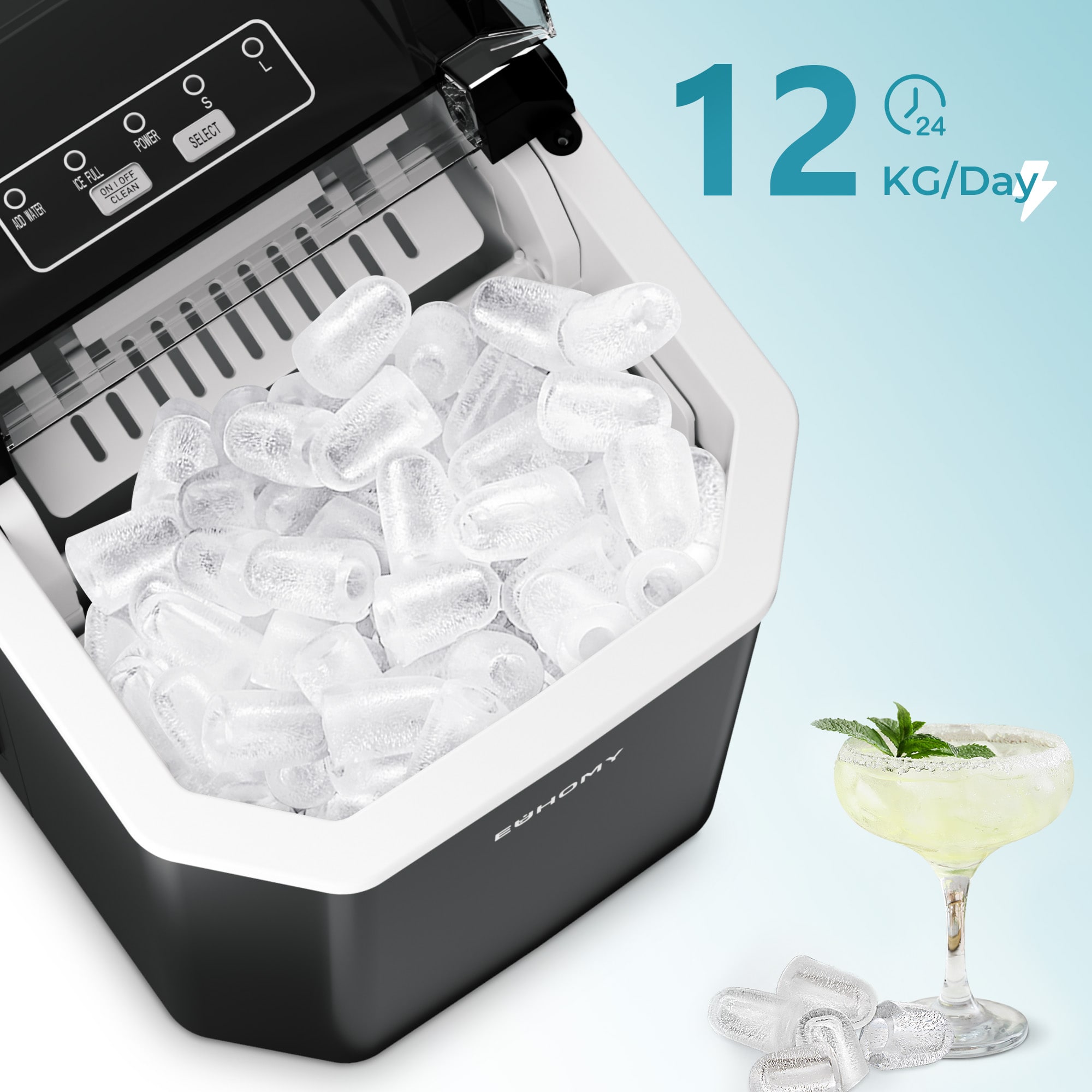Euhomy IM011-BBL-E-LS-SC Ice-Makers - View #8