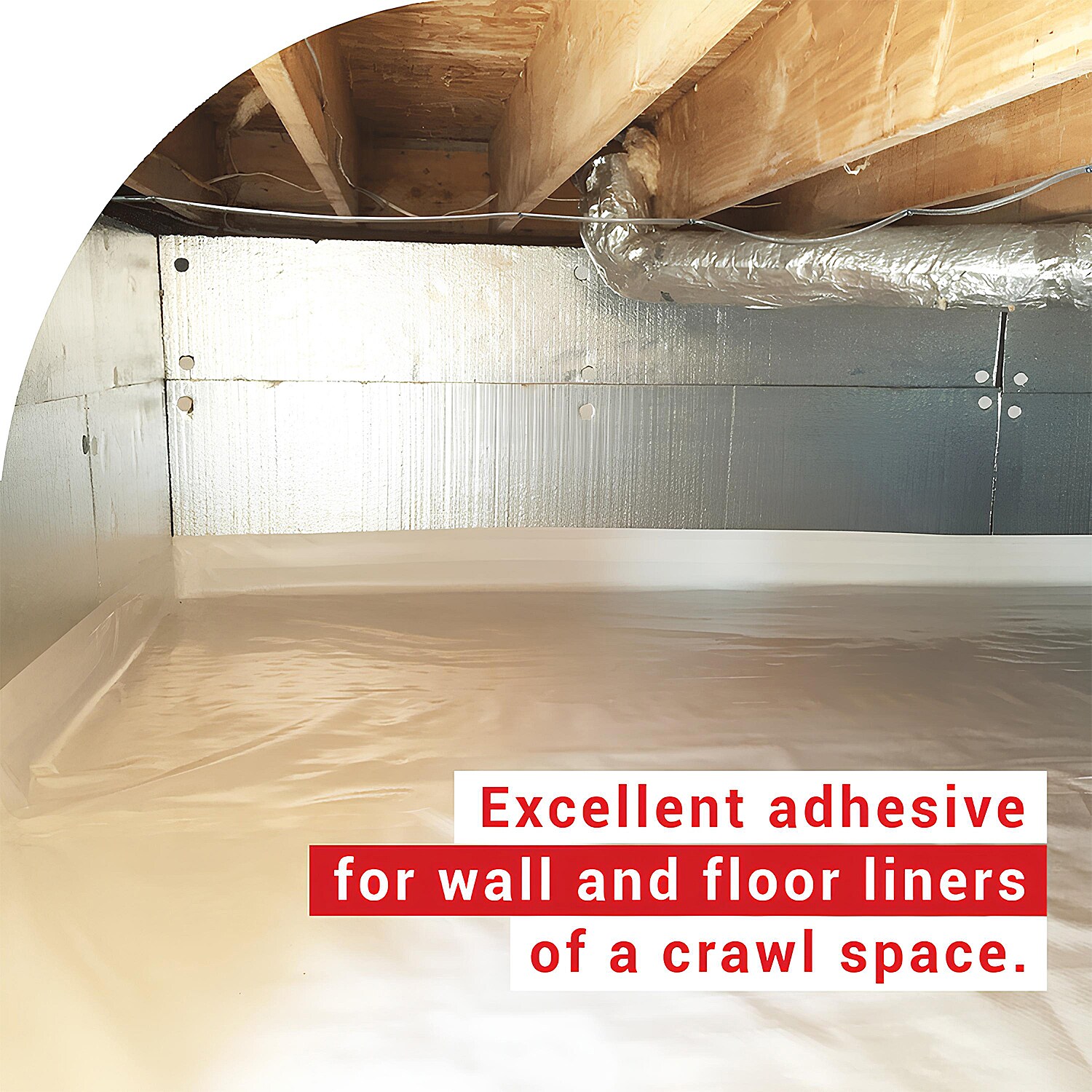 Crawl Space Door Systems BTPS1X50 Sheathing-Tape - View #5