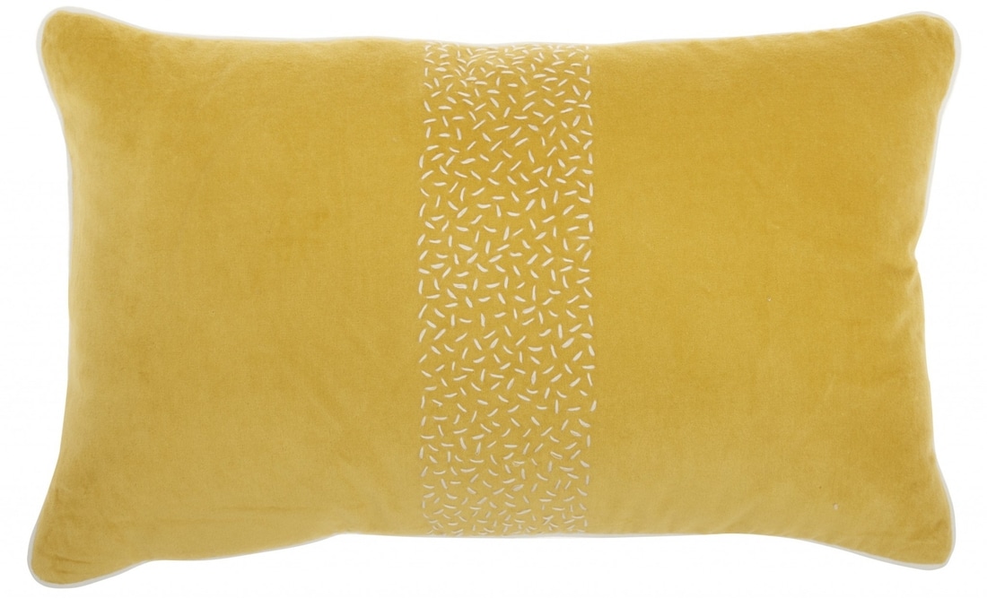 HomeRoots 4000385987 12-in x 20-in Multicolor Rectangular Indoor Decorative Pillow