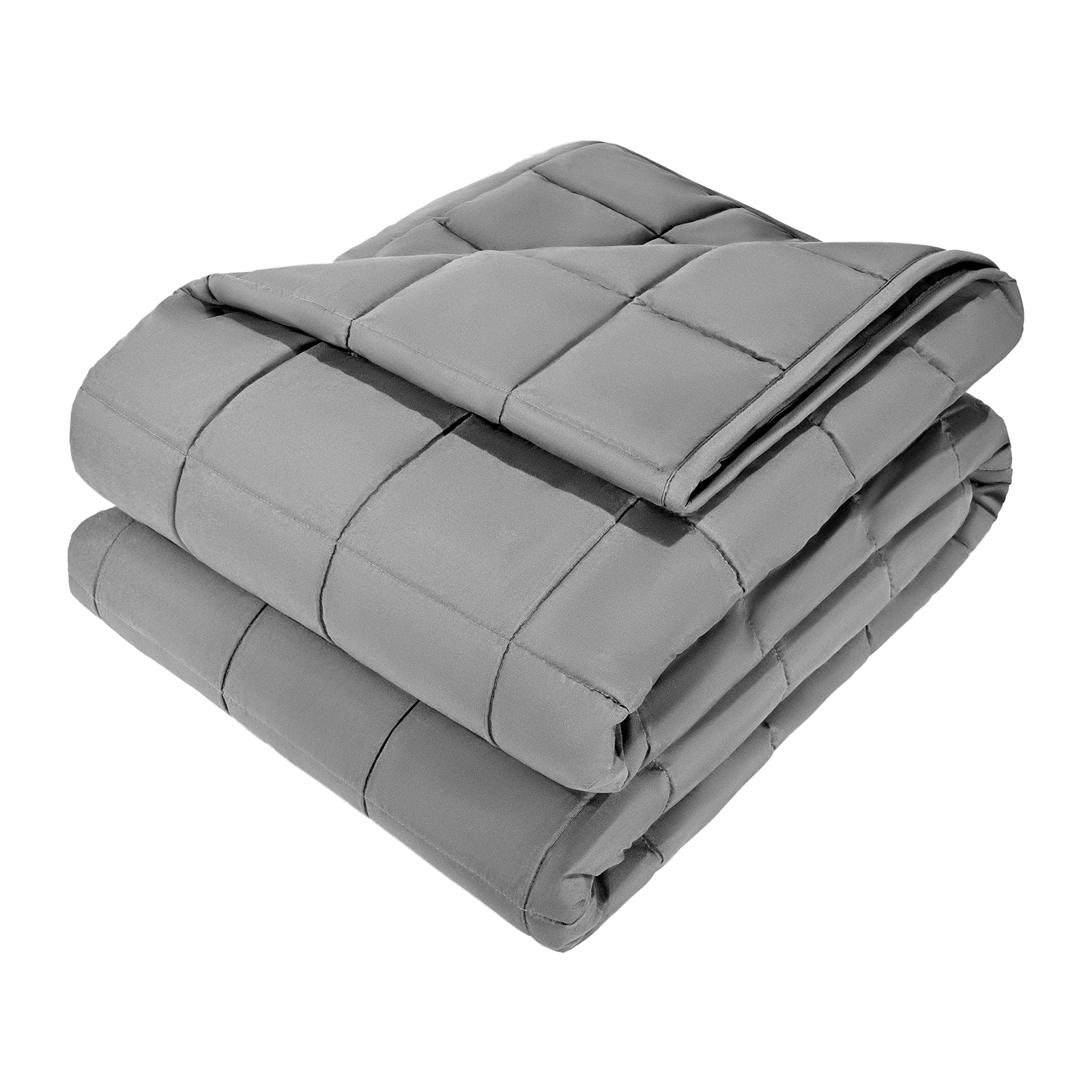 VEVOR Weighted Blanket  25 lbs  60 x 80 in Queen Size  Cooling Breathable Heavy Blanket with Glass Beads  All-Season Use  Suitable for 250-310 lbs Adults  Anxiety Stress Relief  Improve Sleep  Grey