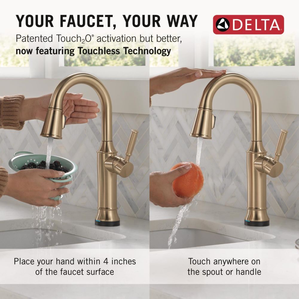 Delta 9984TL-CZ-PR-DST Kitchen-Faucets - View #3