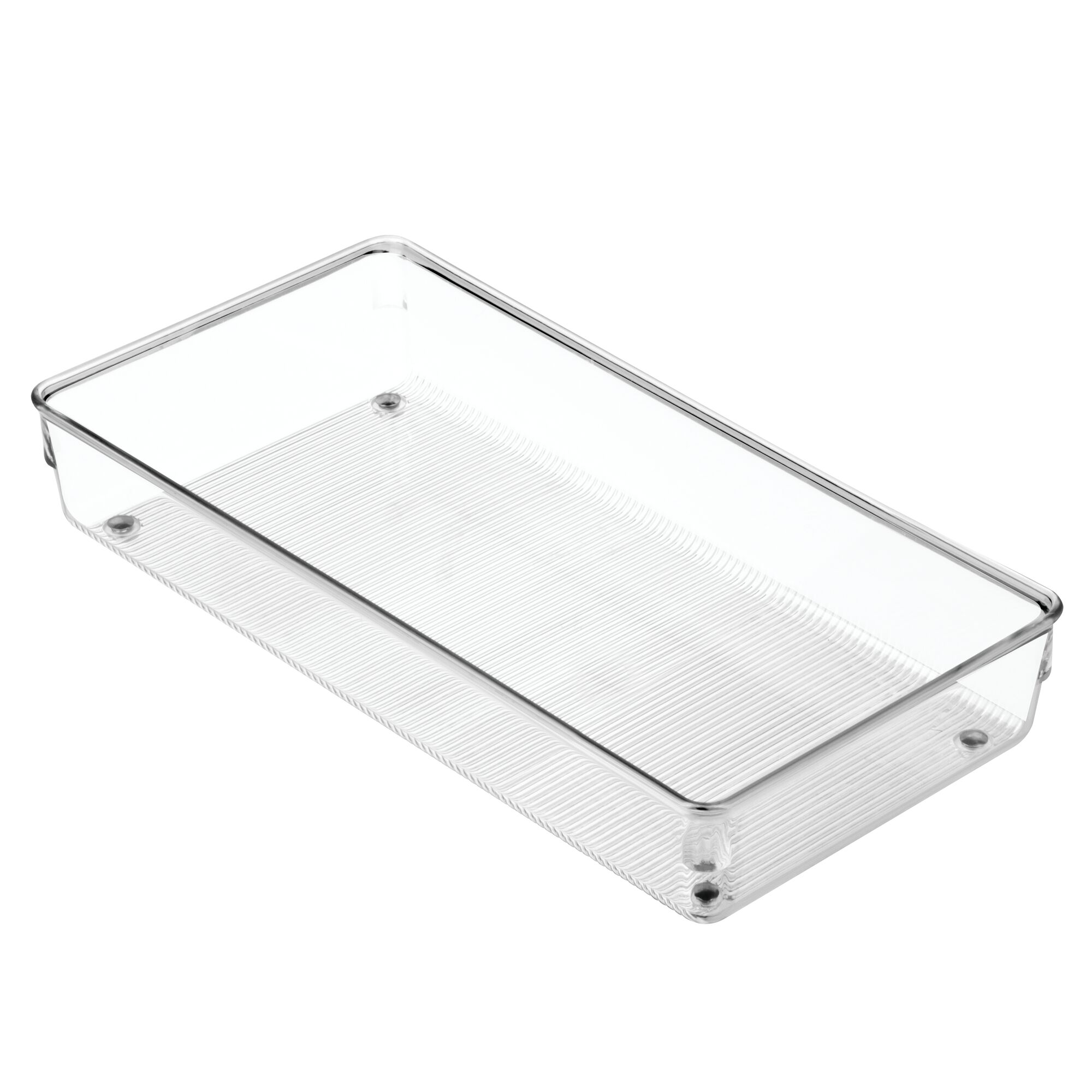 Interdesign 2 in. x 6 in. x 3 in. Clear Linus Drawer Organizer