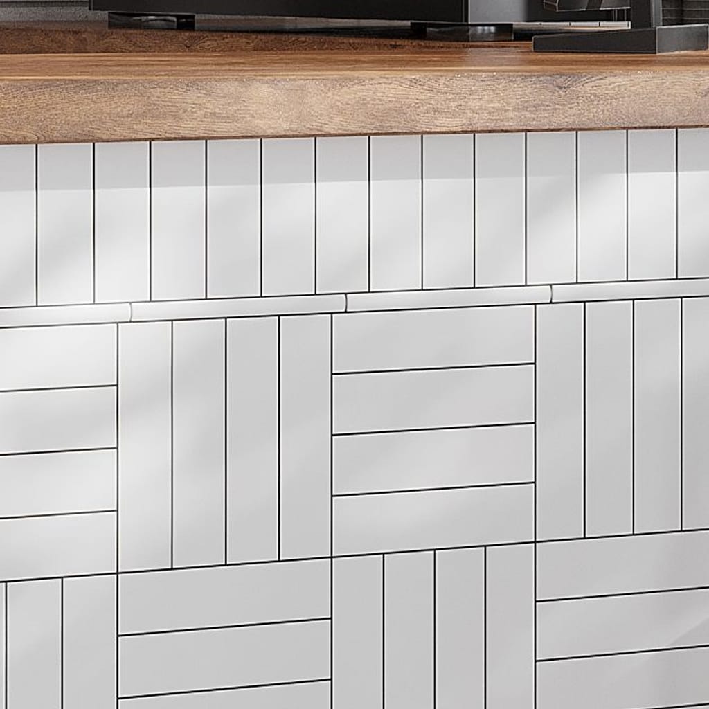 Apollo Tile RID88WHTPENM Wall-Trim-Accent-Tile - View #5