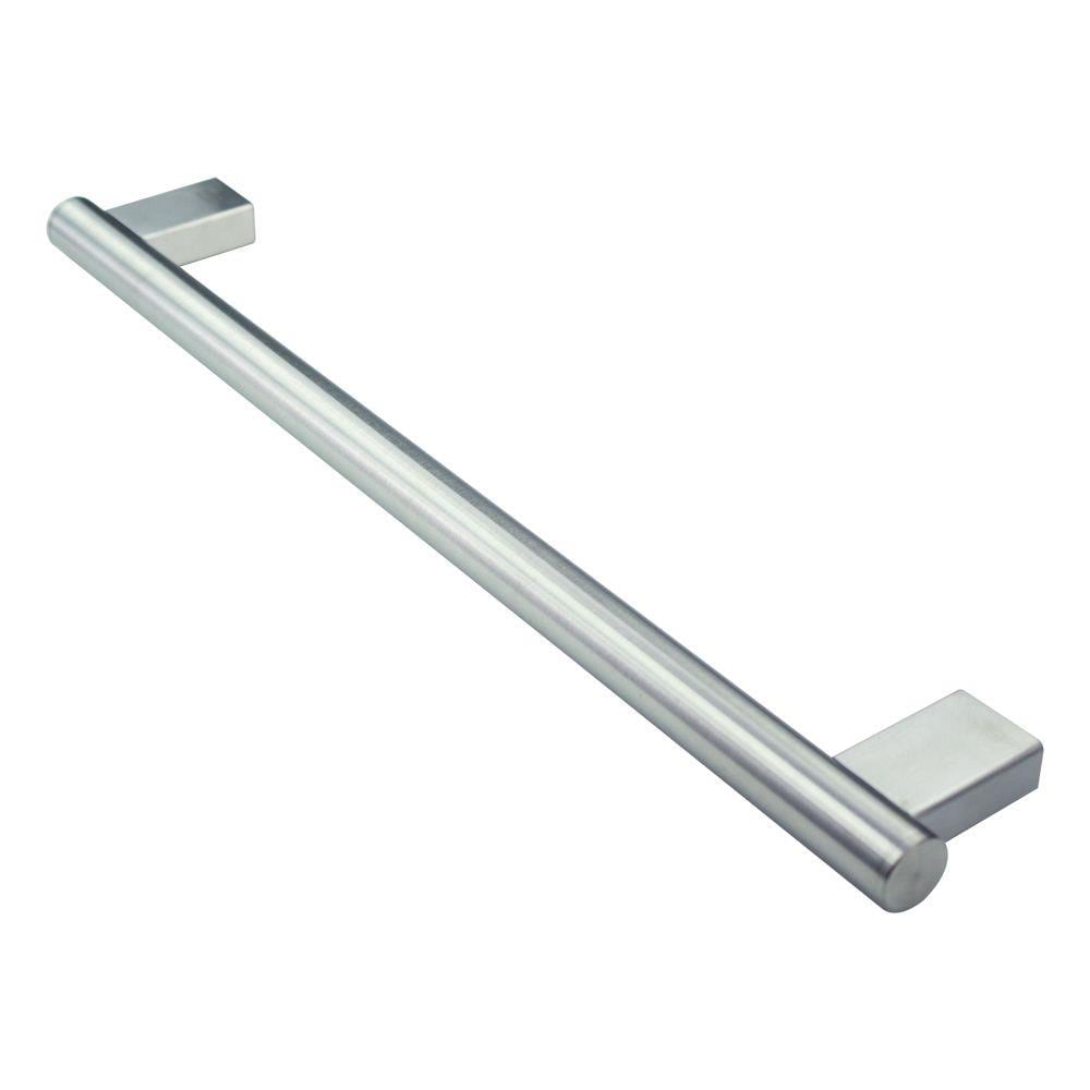 Transolid MS18BS Maddox 17.71-in Brushed Stainless Wall mount Grab Bar ( 500-lb Weight Capacity )