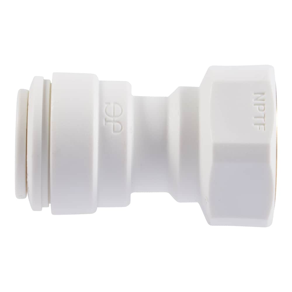Guest Push (10-Pack) Connect Female 3/8-in x the Fittings John department 1/4-in to at Push-to-Connect Adapter in