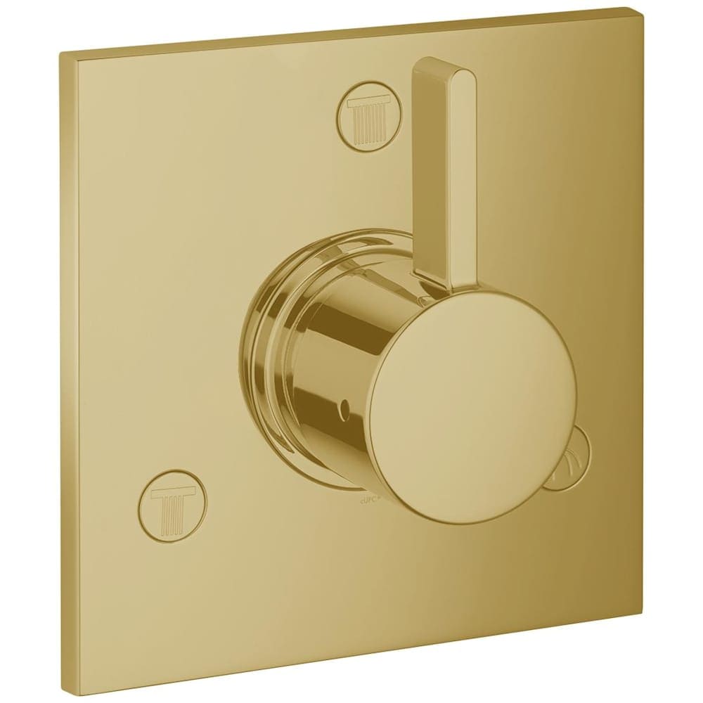Hansgrohe  04880 Ecostat Trio/Quattro Diverter Trim for up to 3 Distinct Functions  Less Rough In