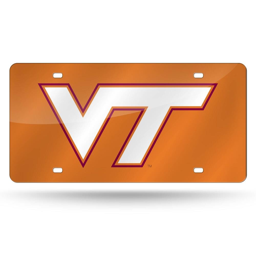 Rico Industries LZC340202 Virginia Tech Hokies License plate