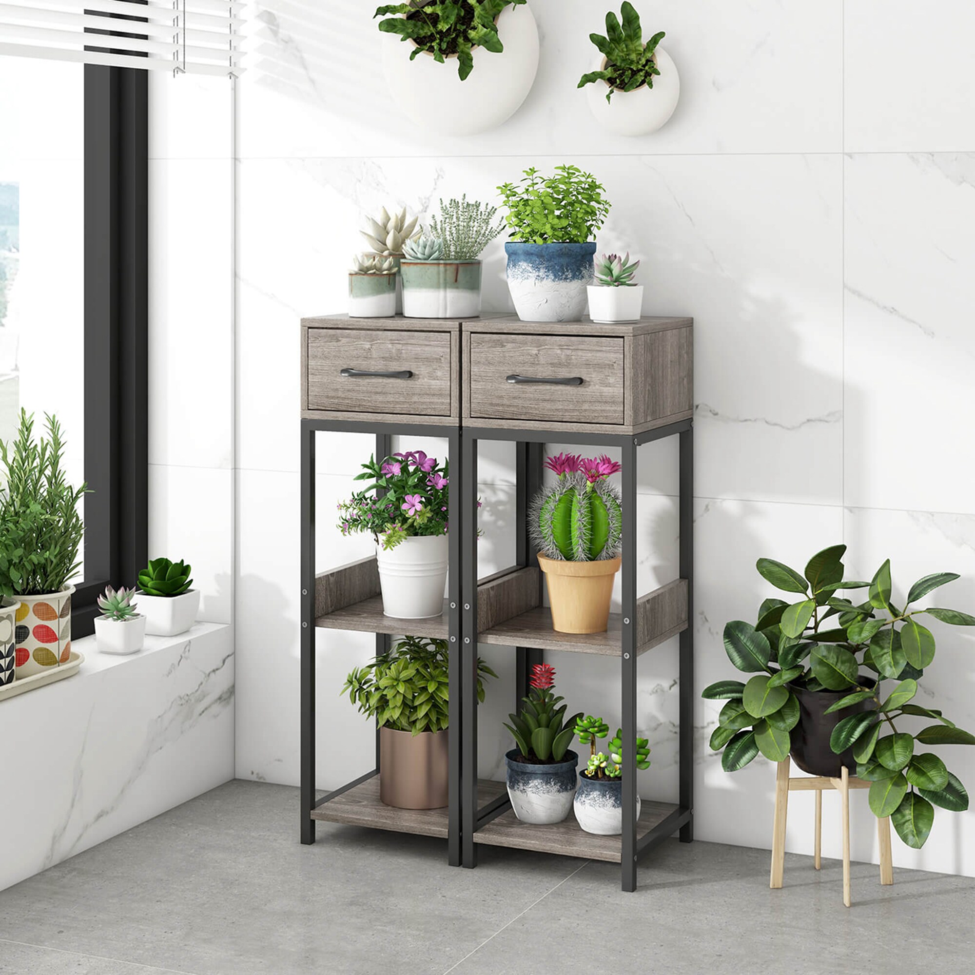 Costway HCST03169 Planter-Window-Box - View #7