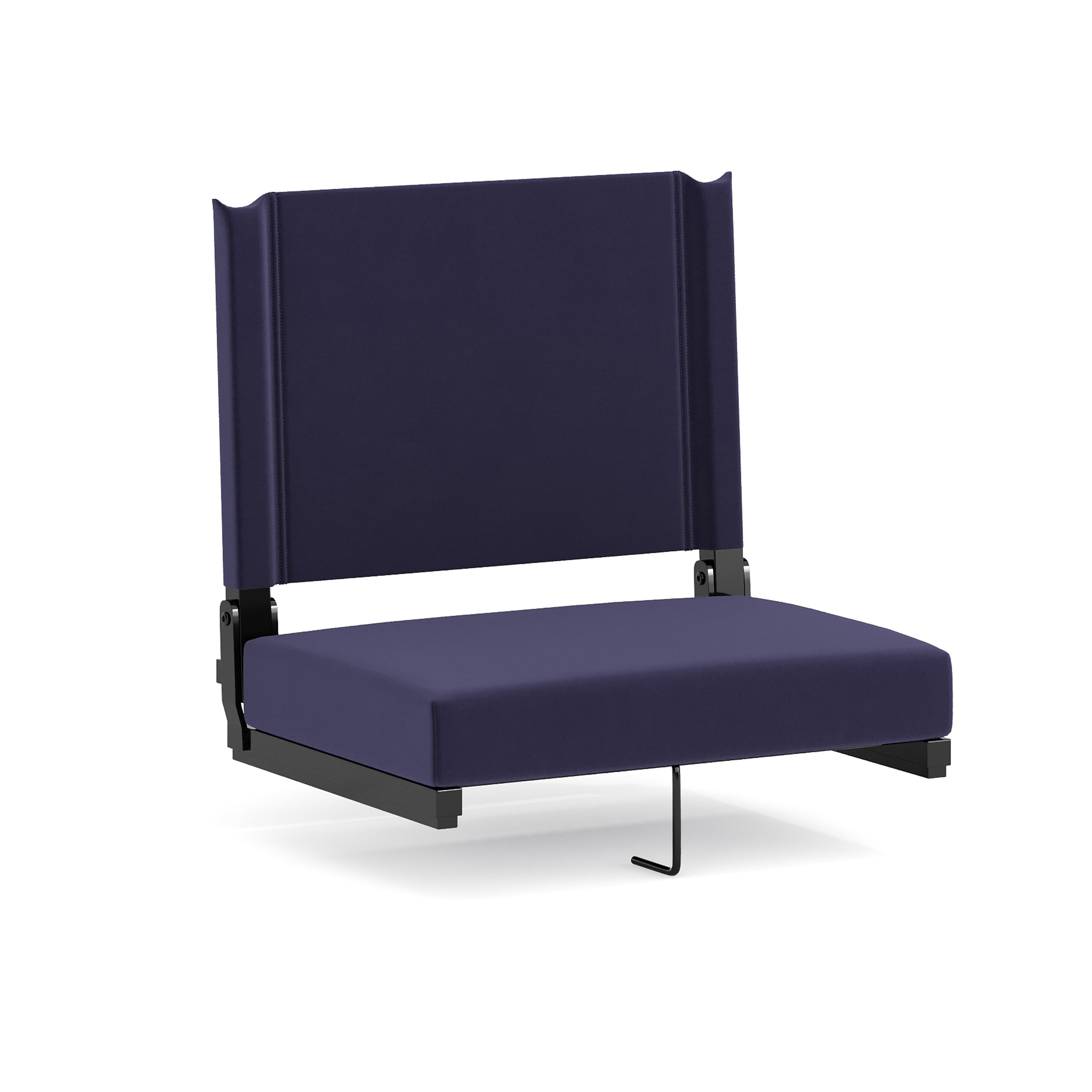 Flash Furniture 889142026204 Navy Commercial/Residential Row chair Folding Chair with Padded Seat ( Outdoor )