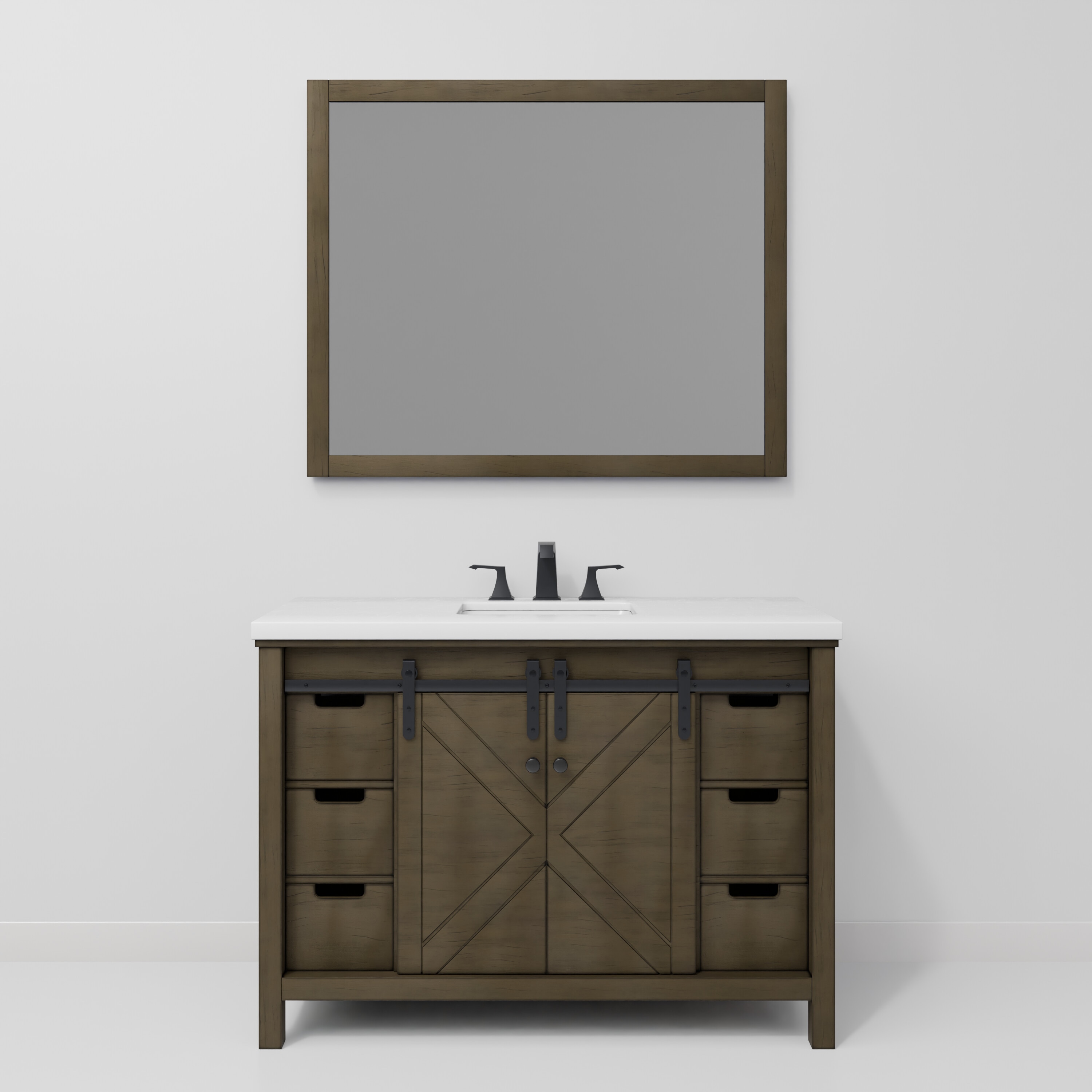 Lexora LVM48SK311 Bath-Vanity-Combo - View #5