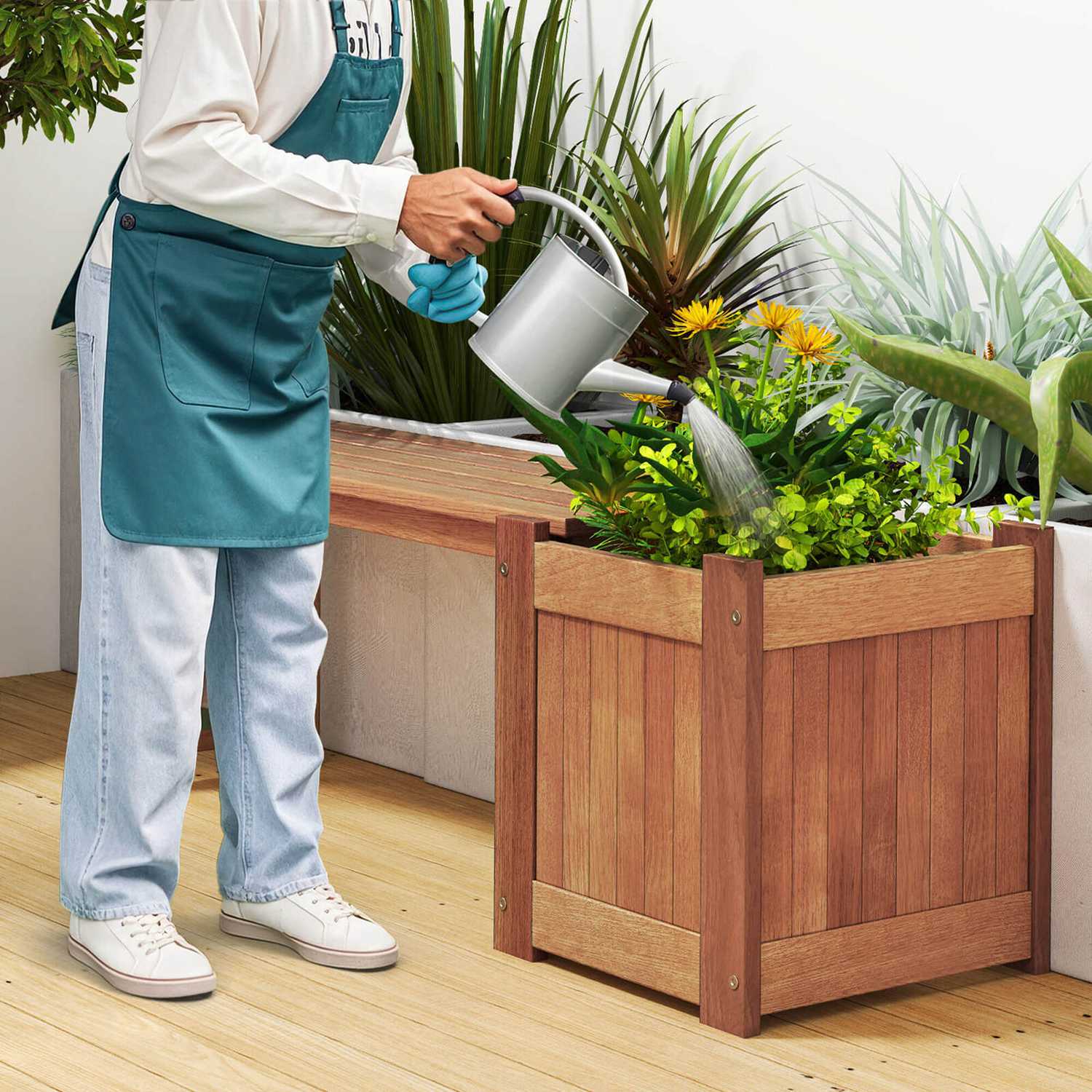 Costway HCST04874 Planter-Window-Box - View #8