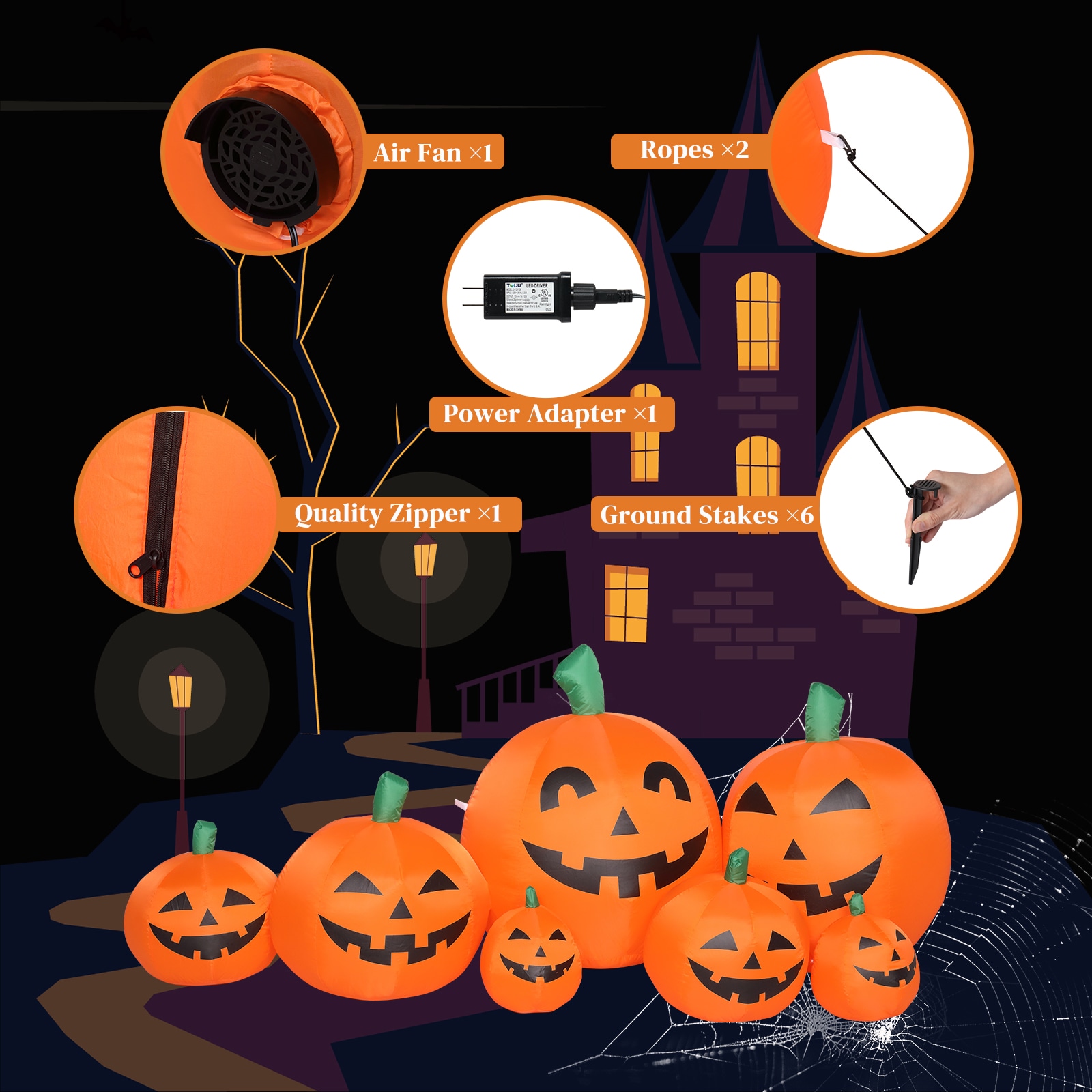 ROSMENA 56398334-SYHJQ011 Table-Halloween-Decor - View #6