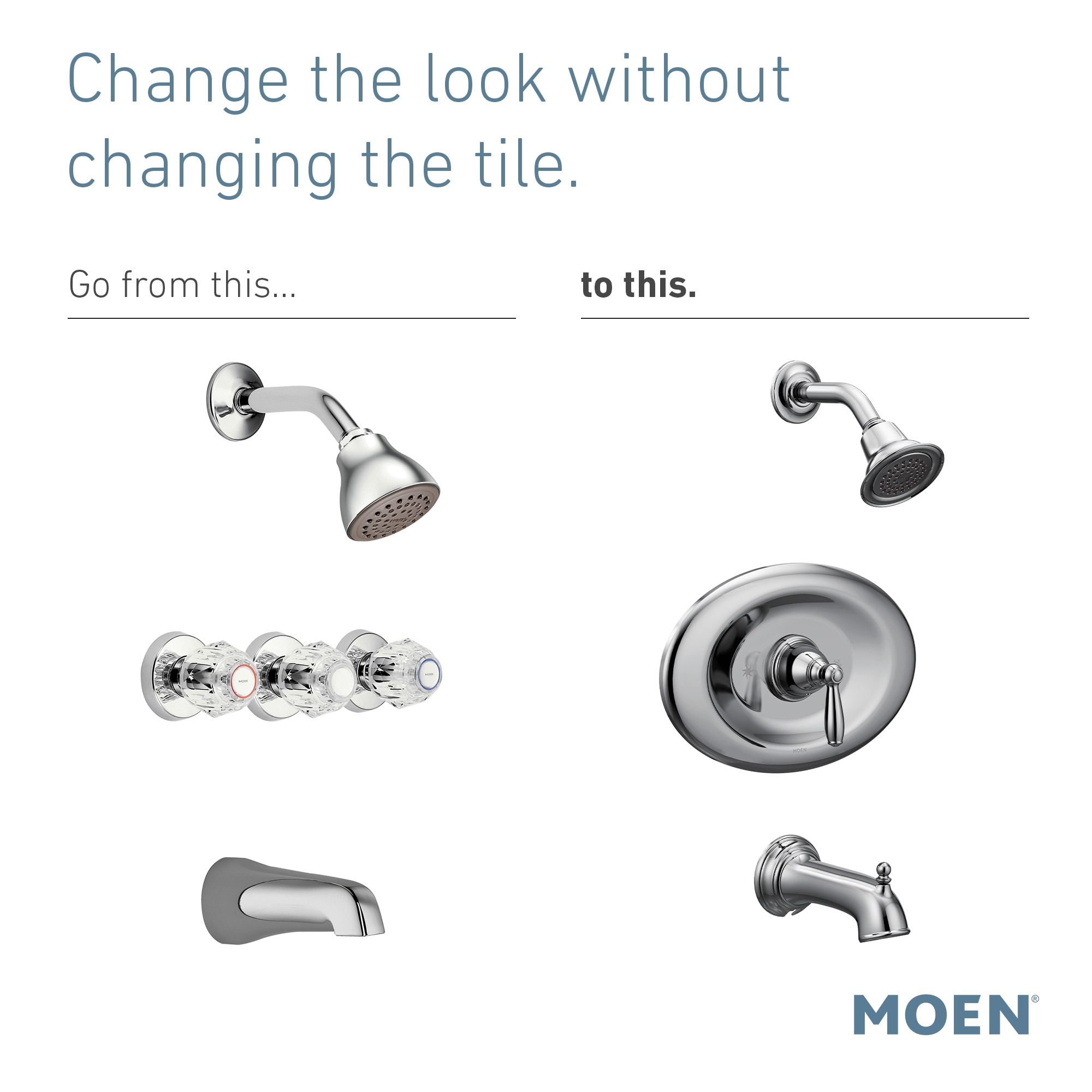 Moen T2157EPORB Tub-Shower-Faucets - View #4