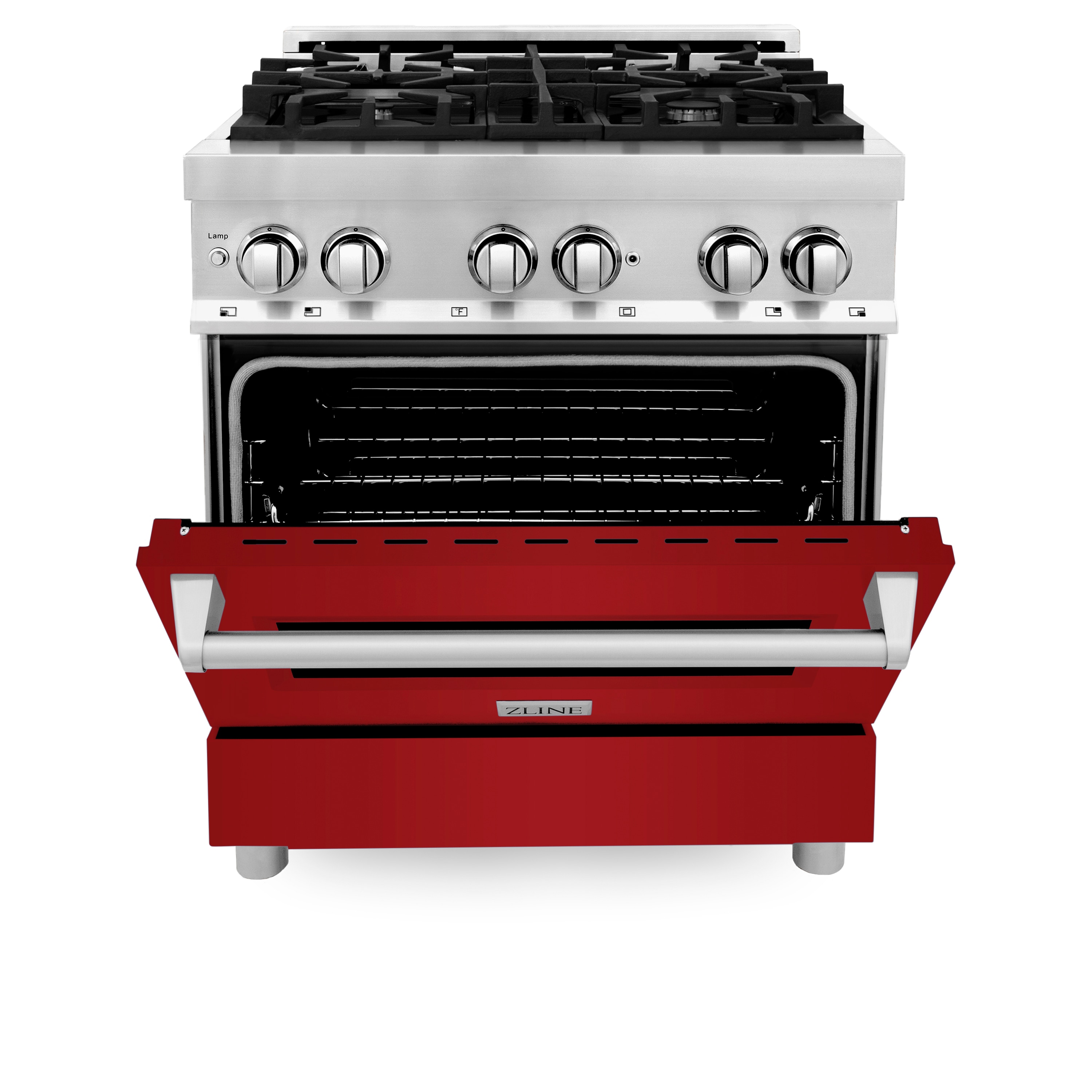 ZLINE KITCHEN & BATH RA-RG-30 Dual-Fuel-Ranges - View #4