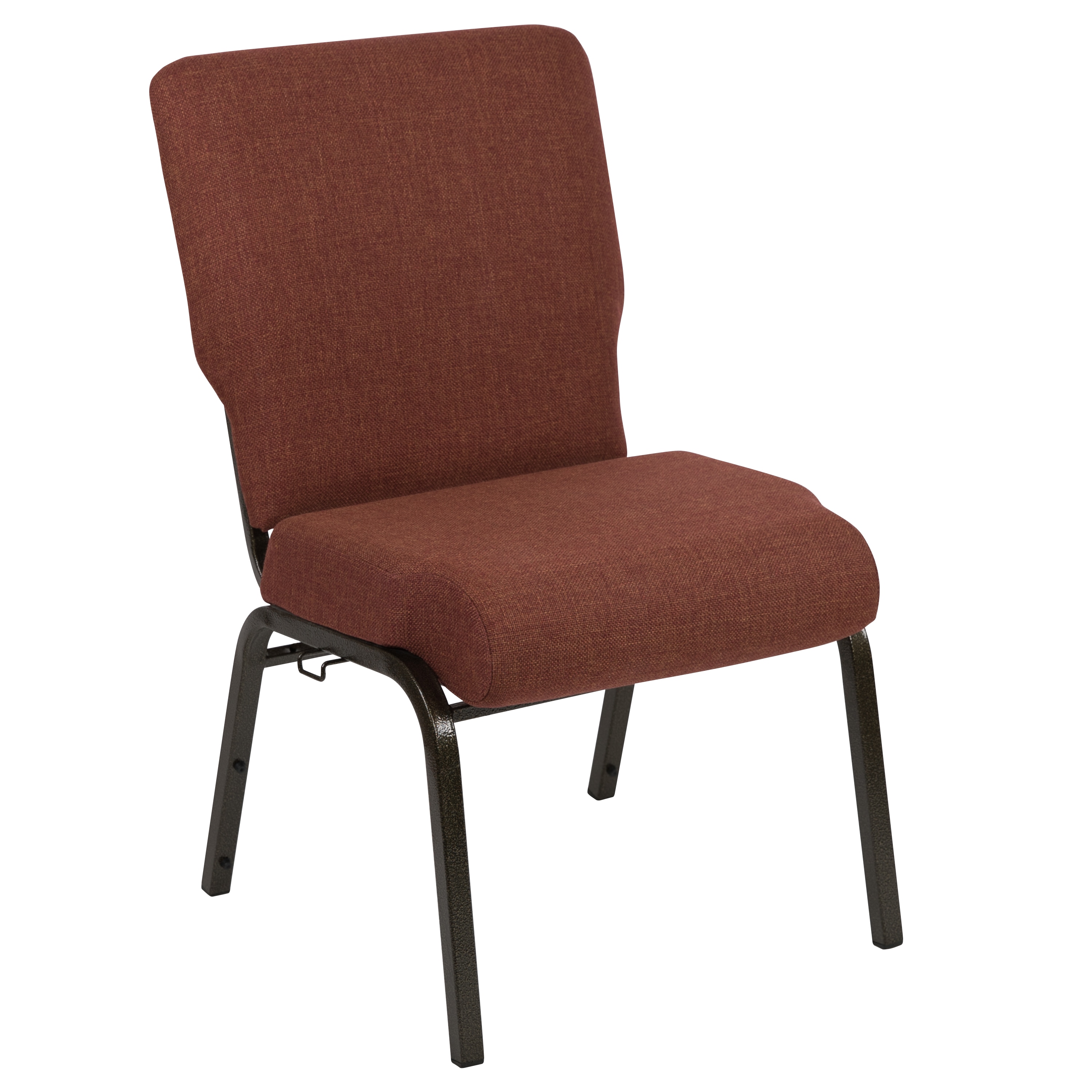 Flash Furniture Modern Cinnamon Fabric/Gold Vein Frame Accent Chair #889142670858