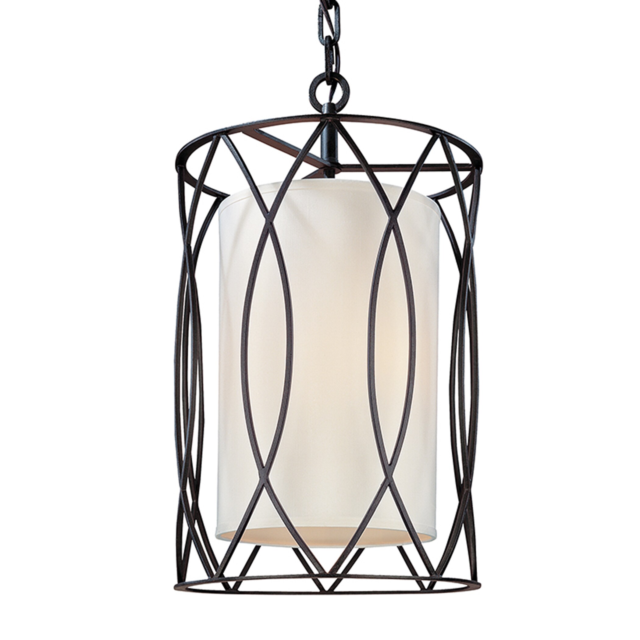 Troy Lighting F1287DB Sausalito 3-Light Deep Bronze Transitional Geometric Hanging Pendant Light