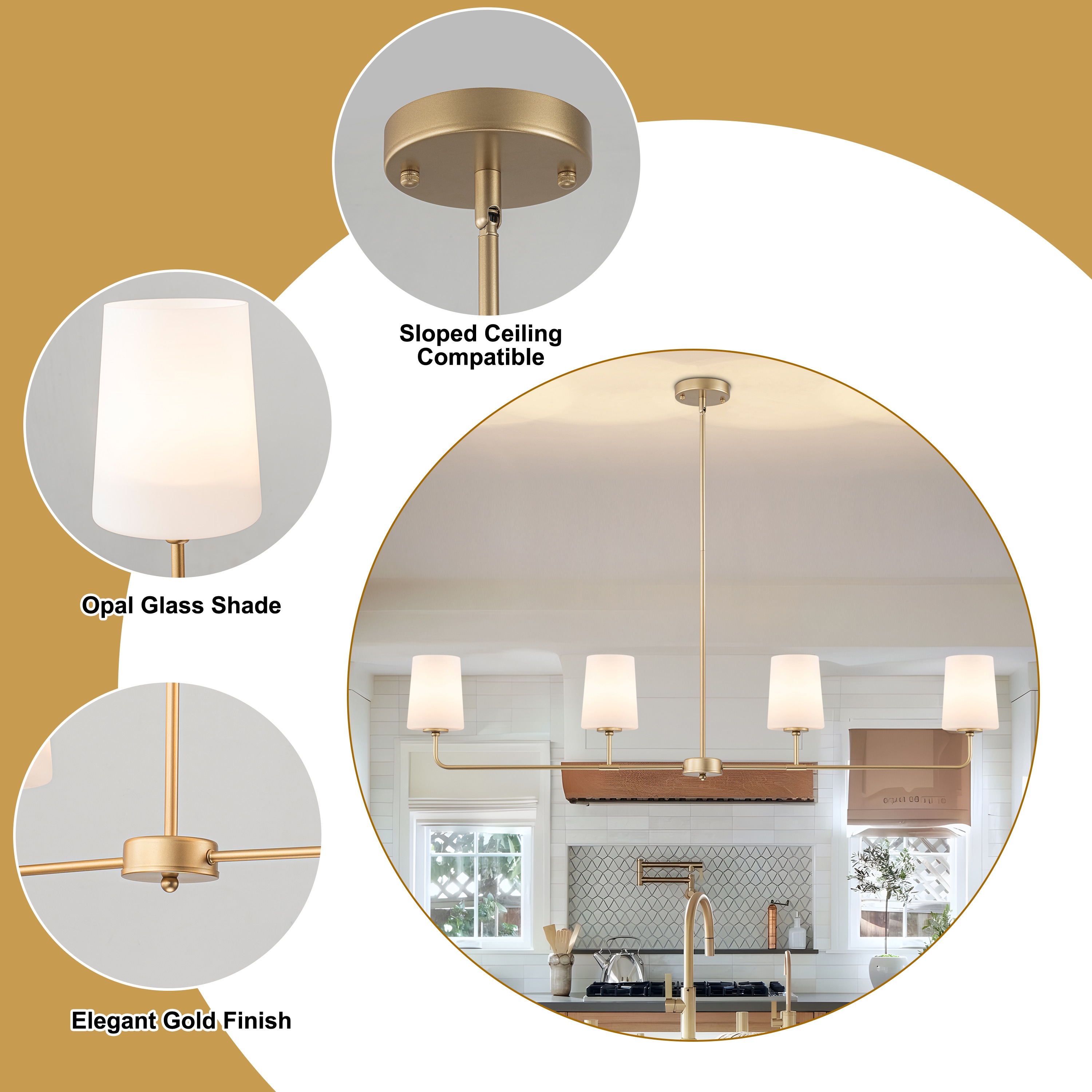 GoYeel ZP204GD04 Pendant-Lights - View #3