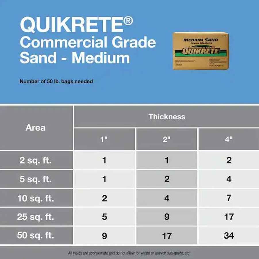 QUIKRETE 50-lb Sand