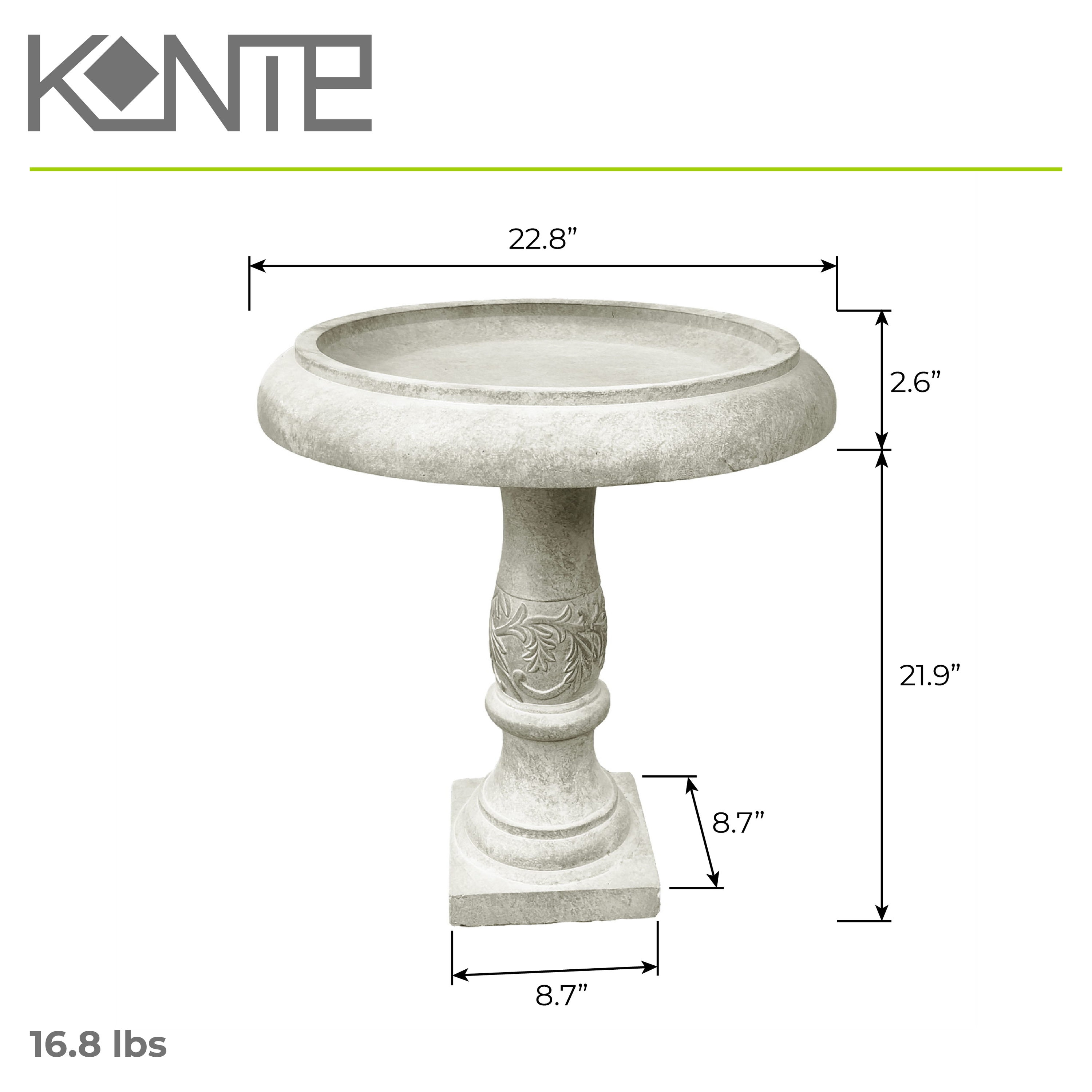 KANTE OSC01098A-C80091 birdbaths - View #6