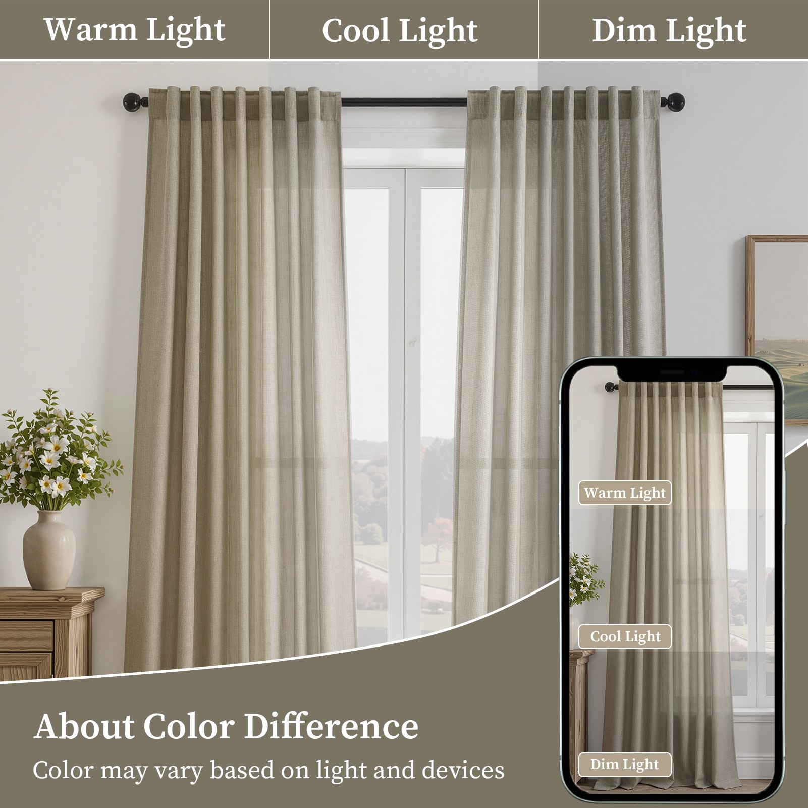 Topfinel 225RB BURLY 52X90 curtains - View #6