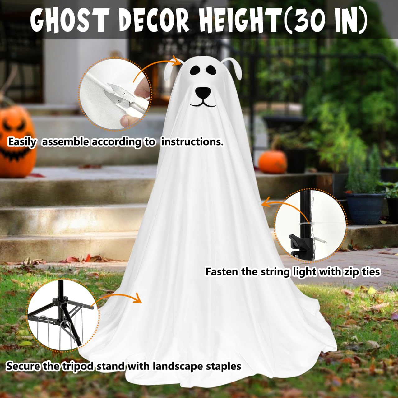 ZHLKING 885287520676 Table-Halloween-Decor - View #3