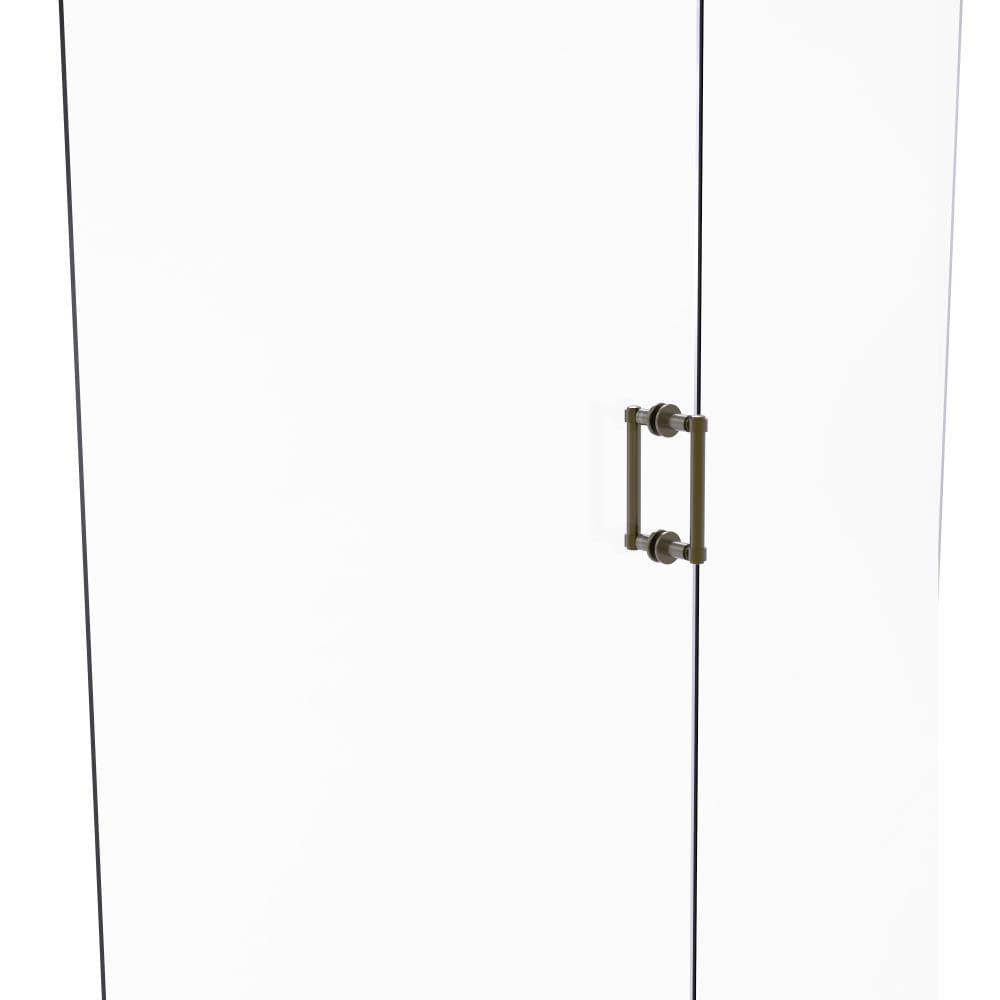 Allied Brass 405-6BB-ABR Antique brass 6-Inches Hinged shower door Handle