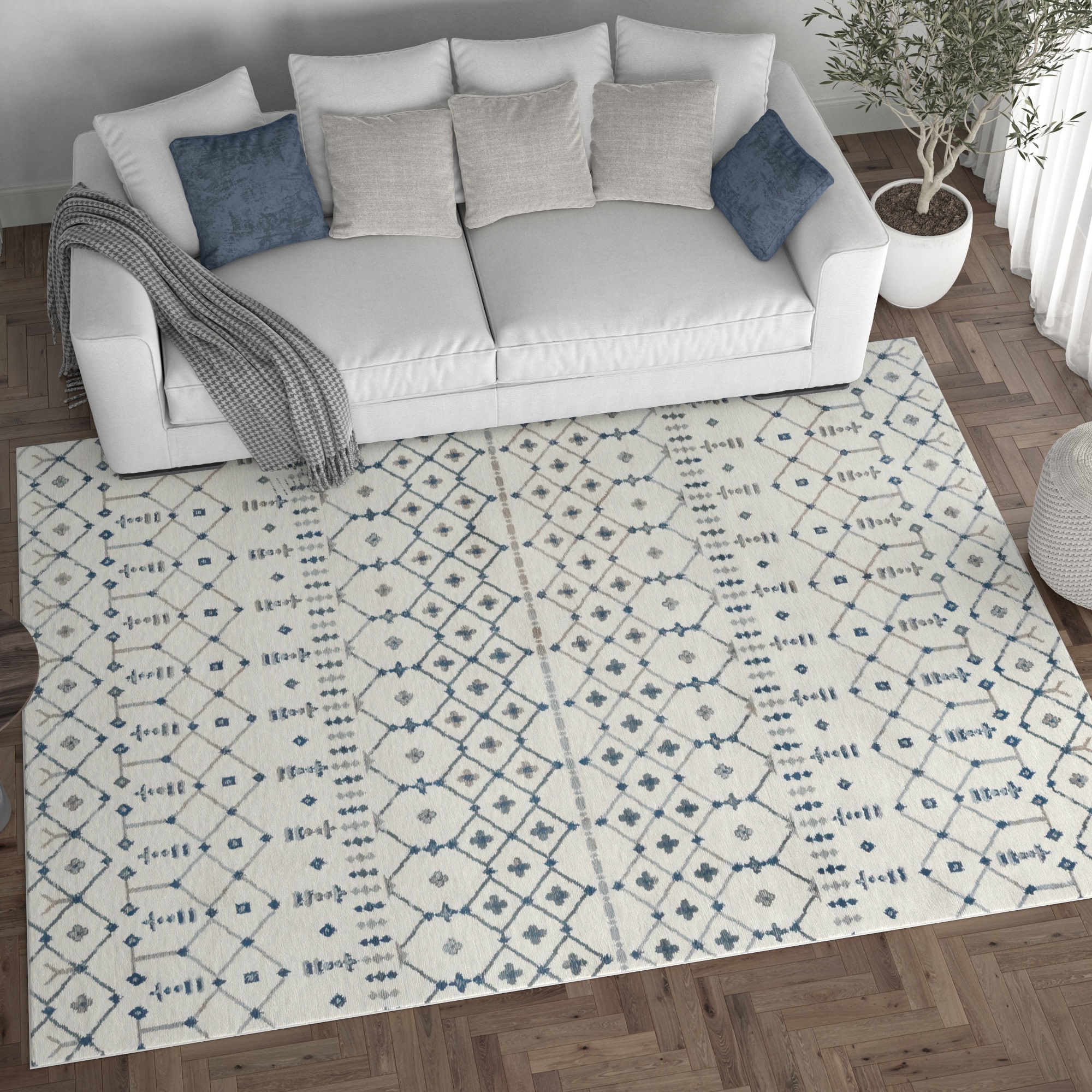 Tayse MDN3317 8X10 rugs - View #6