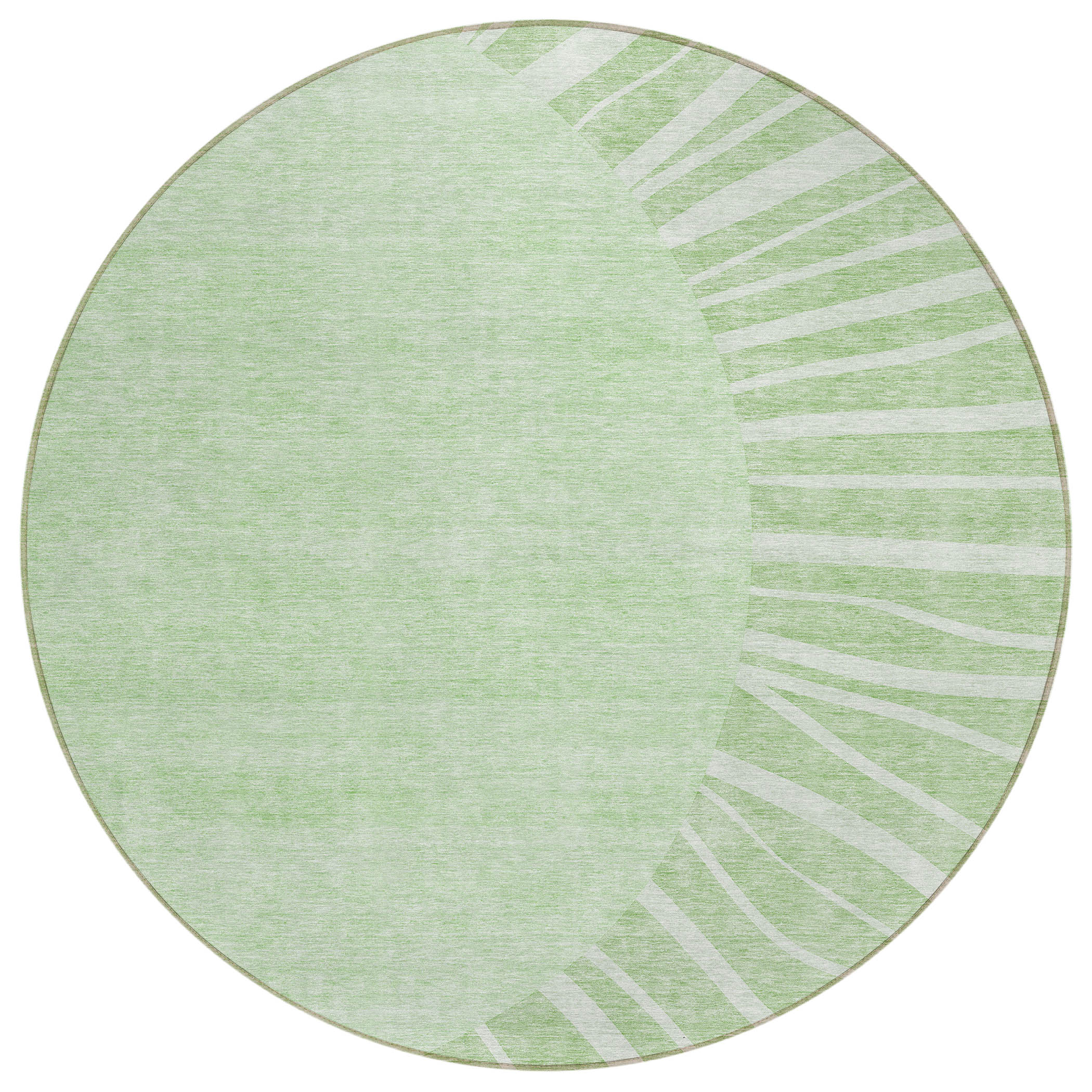 Addison Rugs ACN668AL8RO Chantille ACN668AL 8 x 8 (ft) Polyester Beige Round Indoor/Outdoor Geometric Machine washable Area rug