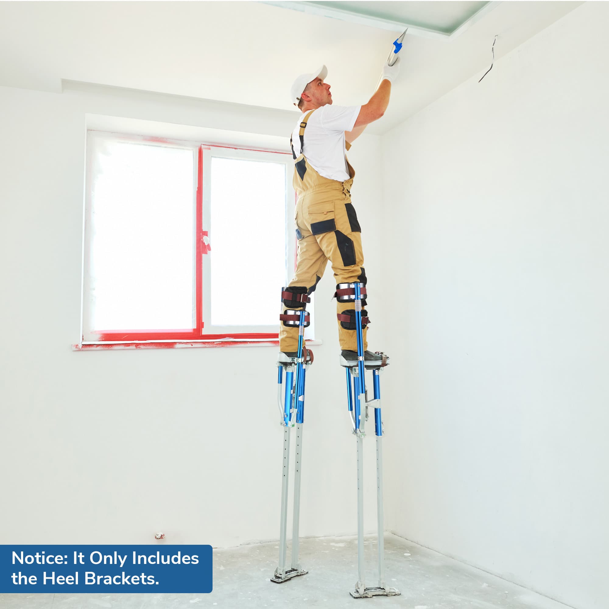 Yescom 08PAR003-HEEL-2-LO Drywall-Stilts - View #4