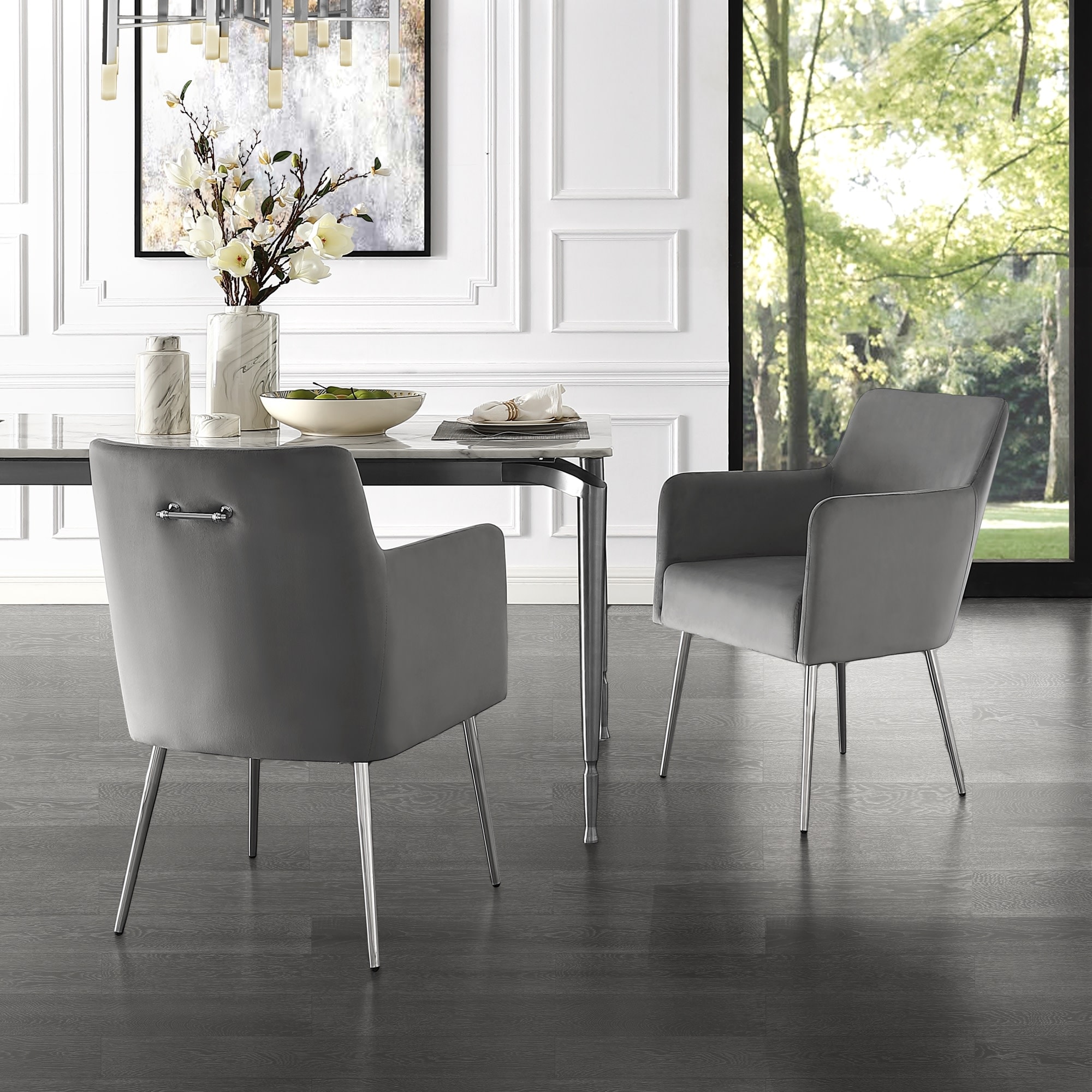 Inspired Home DC91-02LG2-LS Dining-Chairs - View #2