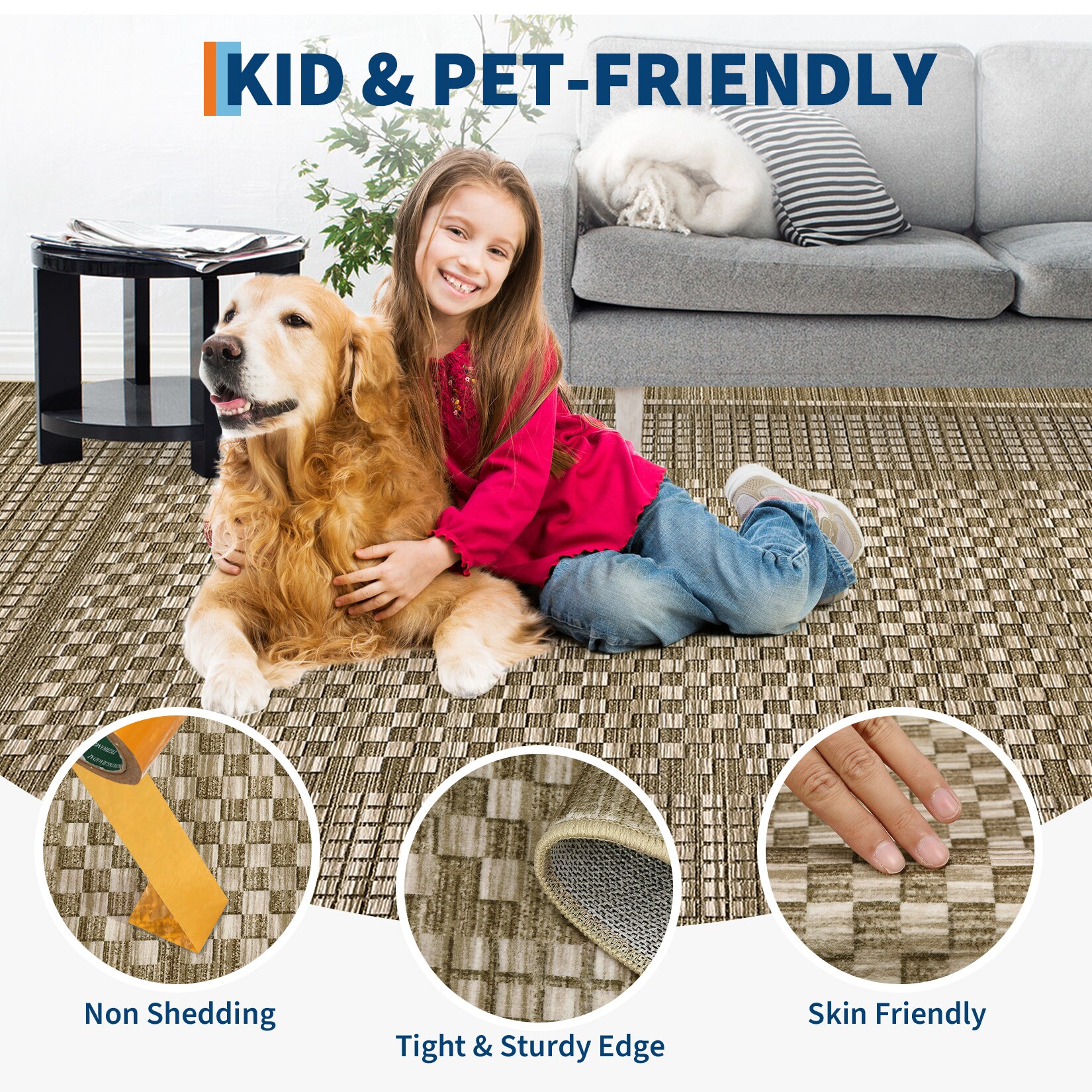 Qeetex SUNNY-PHK-353KBWEA rugs - View #7