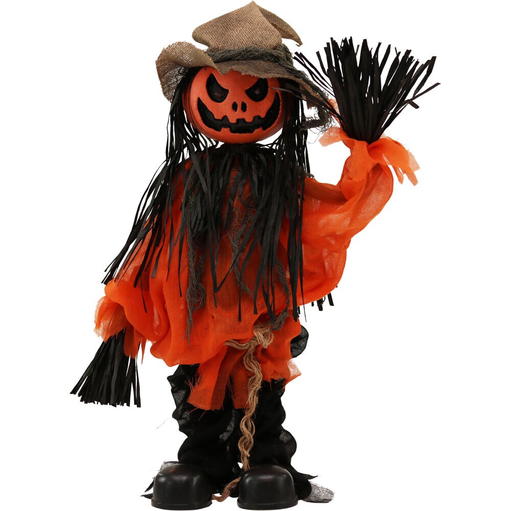 Solar Powered SWINGING WITCH Haunted House HALLOWEEN  Motion Toy Gift Flower NEW 