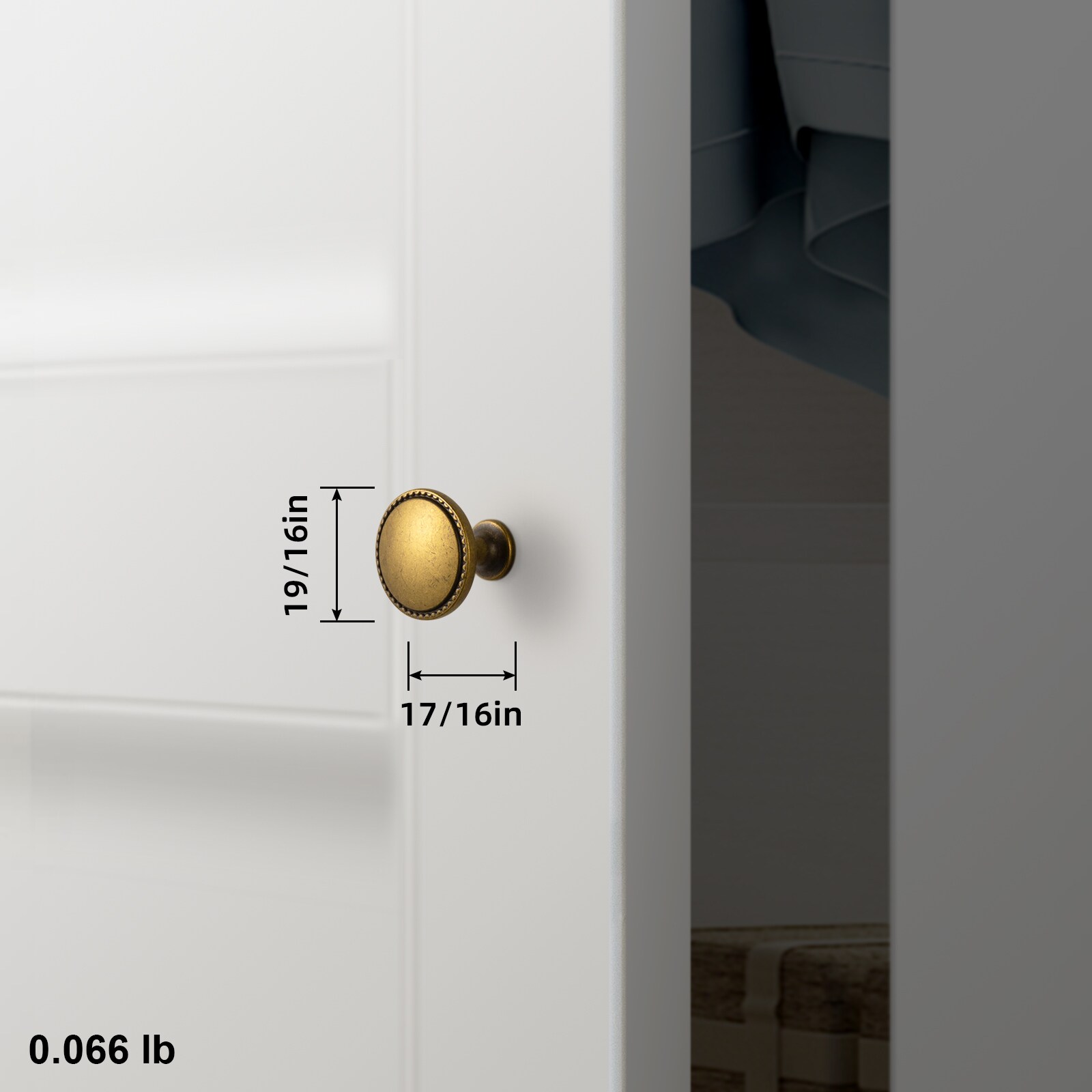 Miaokesen 6782GT-DK-6 Cabinet-Knobs - View #2