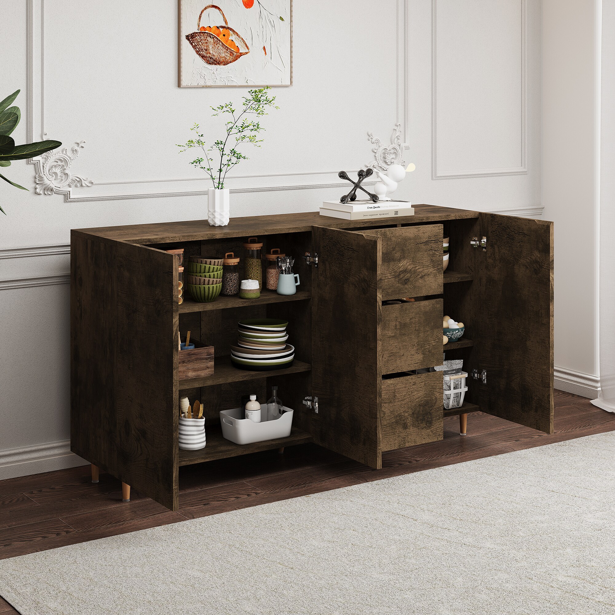 Bybafun YD2700122 Dining-Kitchen-Storarge - View #2