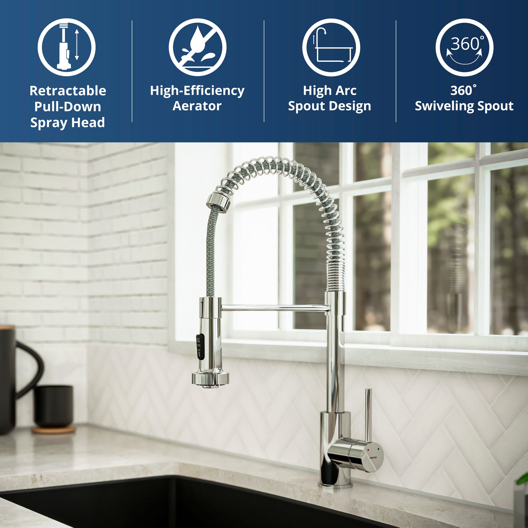 Karran KKF225C Kitchen-Faucets - View #3