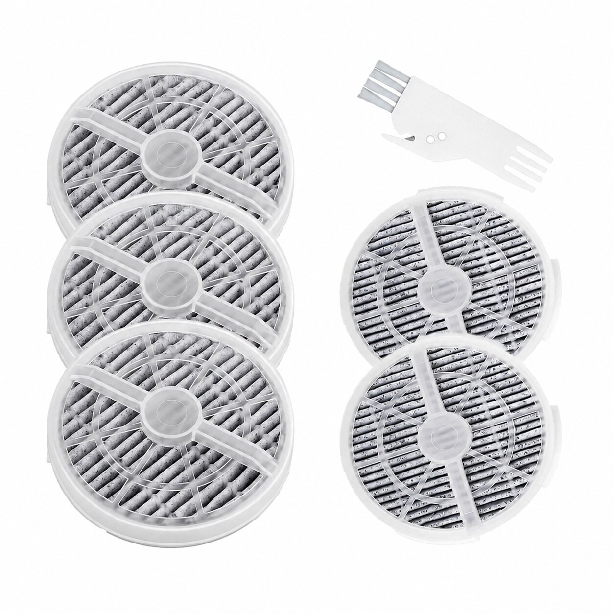 AKSCYZM  5 Pack True HEPA Filter Replacement for Frida Baby Air Purifier 3 in 1 RIGOGLIOSO Air Purifier GL2103 and SY900S JINPUS GL 2103 LTLKY