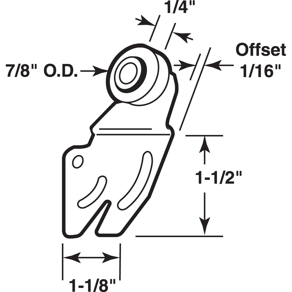 Prime-Line N 6840 Sliding-Closet-Door-Rollers - View #2